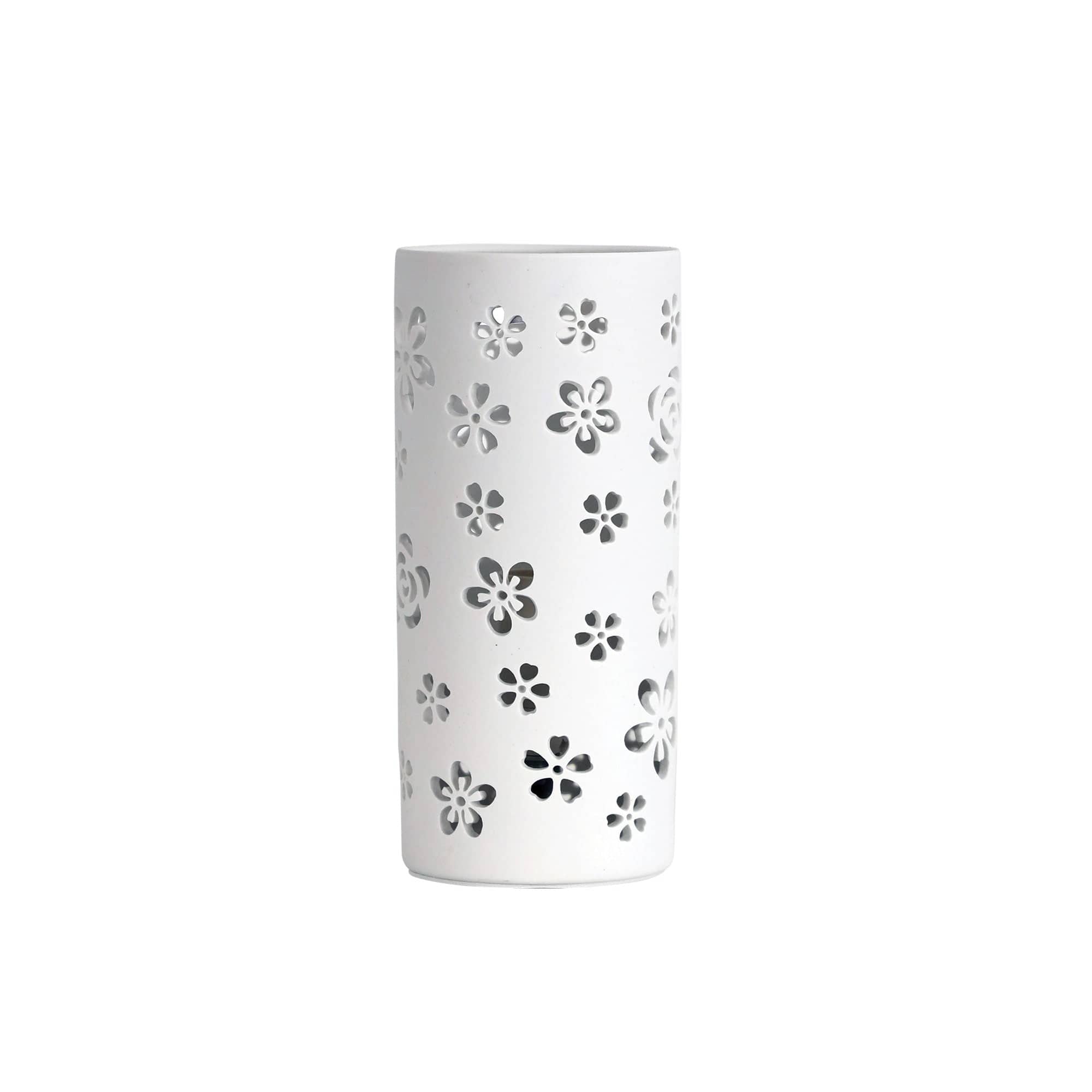 Oriel Lighting Lamp DIANNA Flower Dianna ceramic lamp with flower pattern.