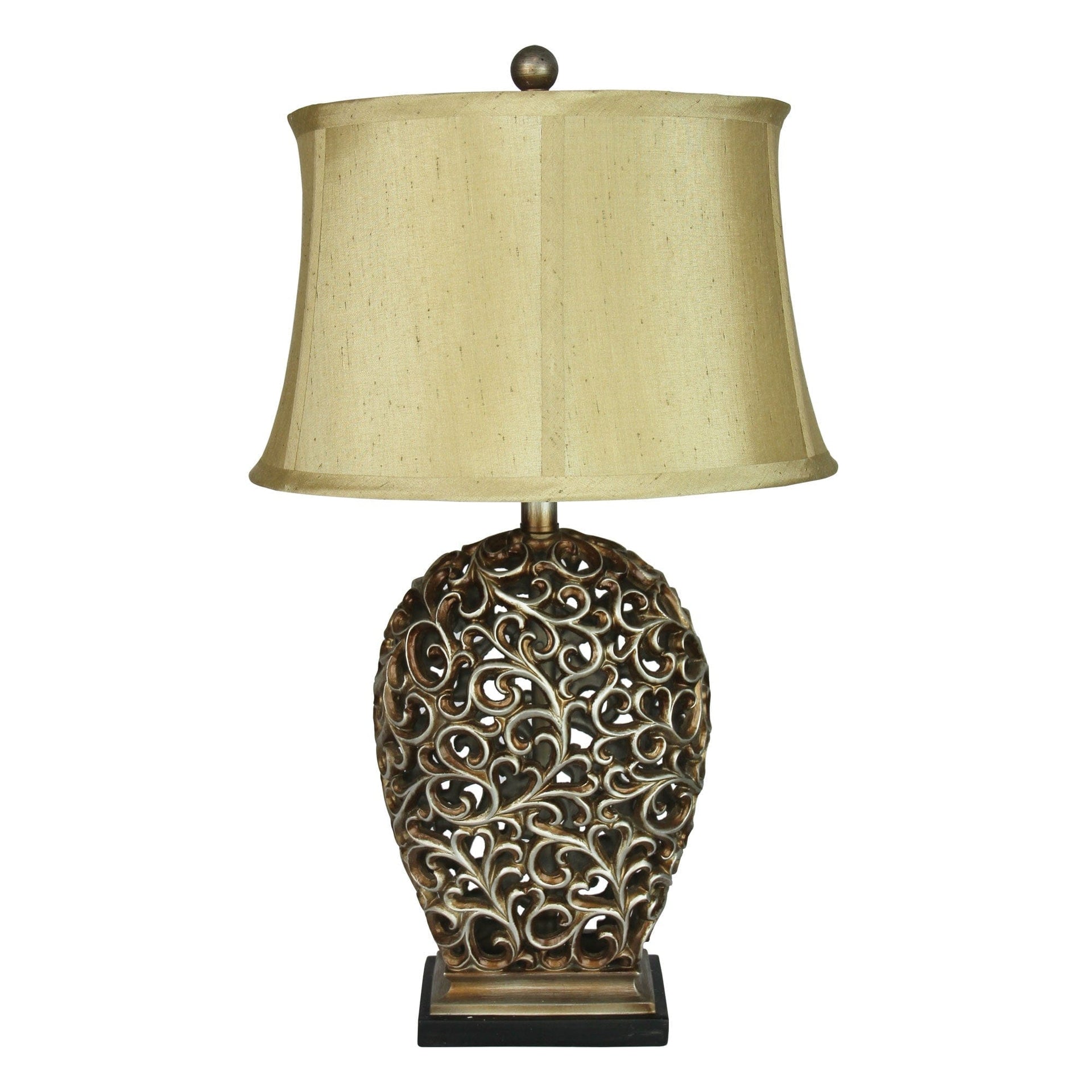 Oriel Lighting Lamp DONATI Classically Styled Table Lamp with Harp Shade