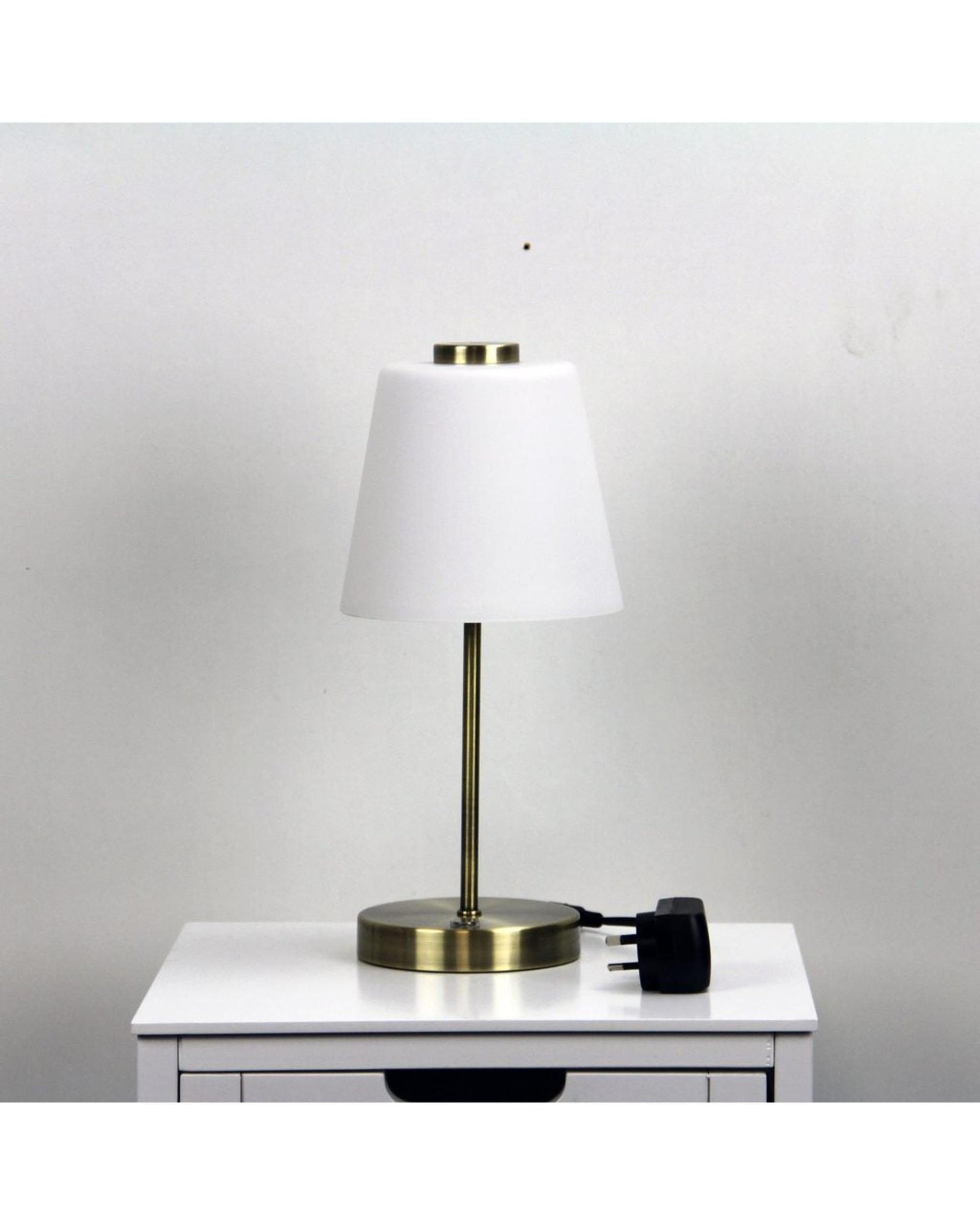 Oriel Lighting Lamp ERIK 5W LED Antique Brass Touch Lamp