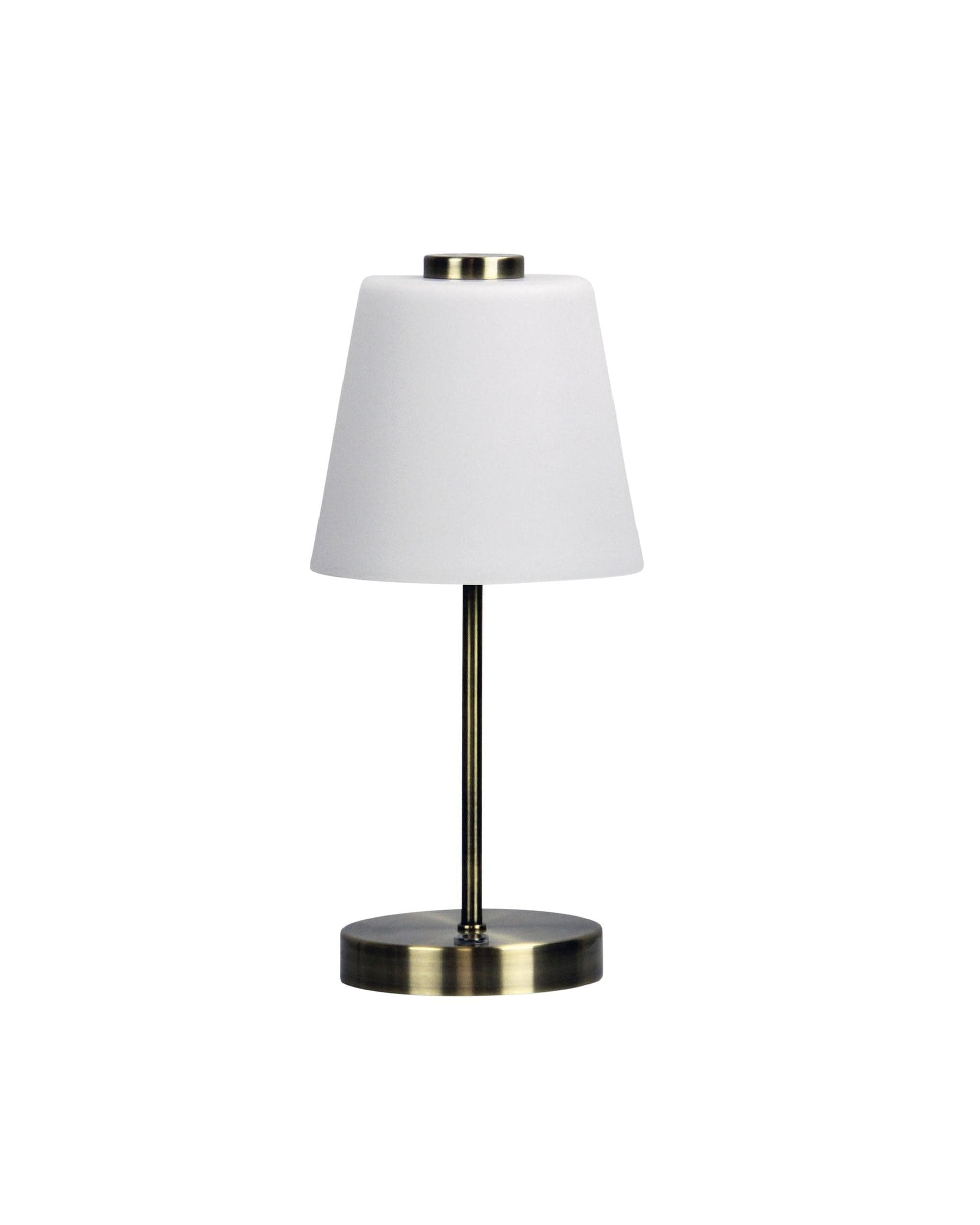 Oriel Lighting Lamp ERIK 5W LED Antique Brass Touch Lamp