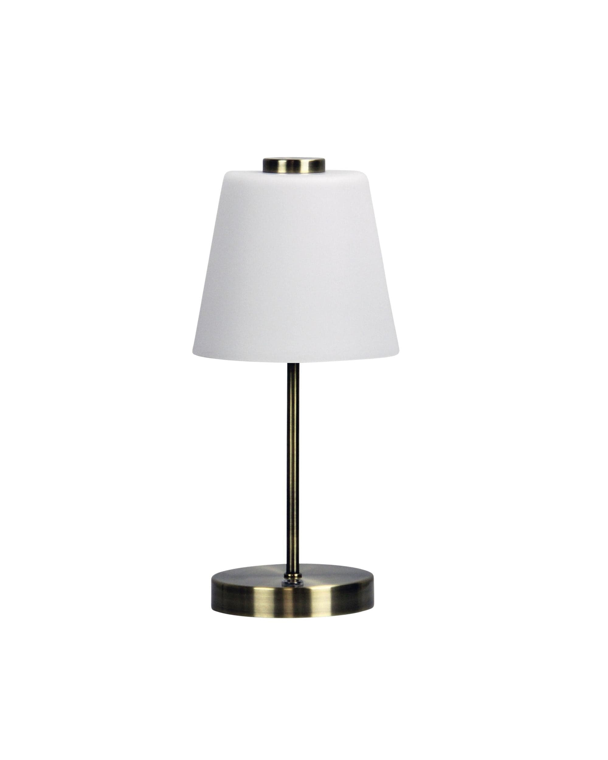 Oriel Lighting Lamp ERIK 5W LED Antique Brass Touch Lamp