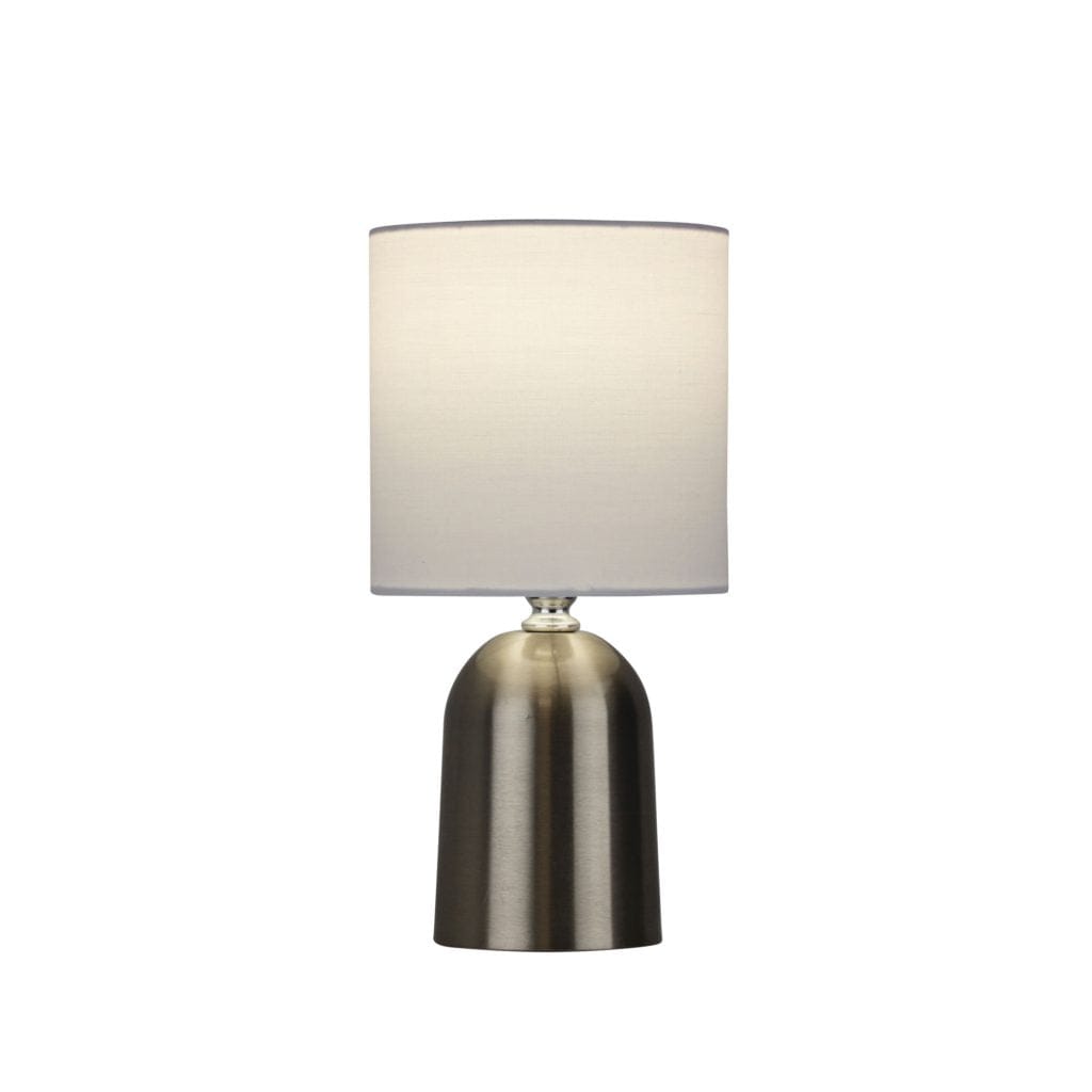 Oriel Lighting Lamp ESPEN ON / OFF Touch Lamp Brushed Chrome Finish