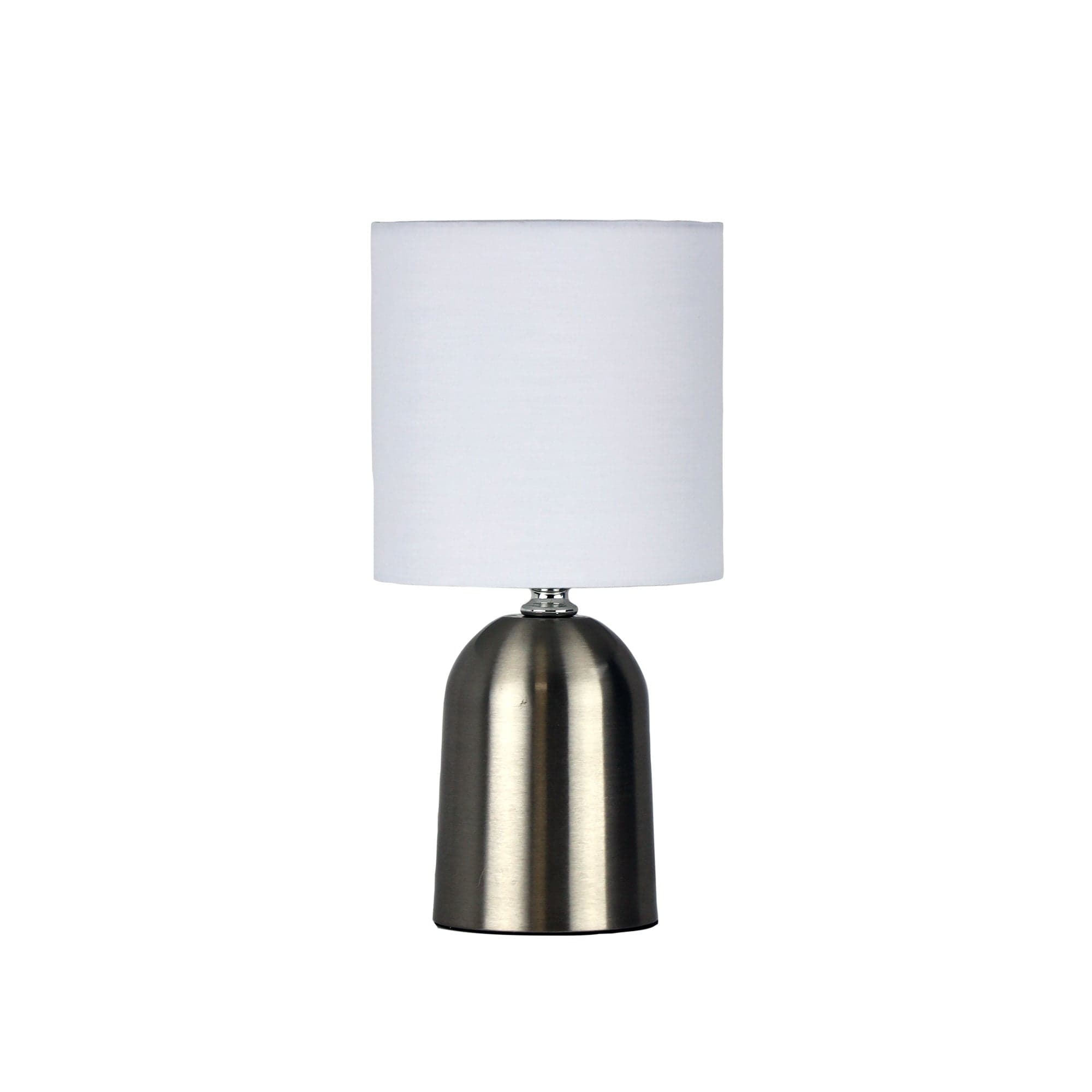 Oriel Lighting Lamp ESPEN ON / OFF Touch Lamp Brushed Chrome Finish