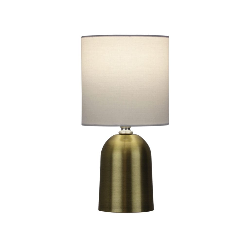 Oriel Lighting Lamp ESPEN ON / OFF Touch Lamp in Antique Brass Finish