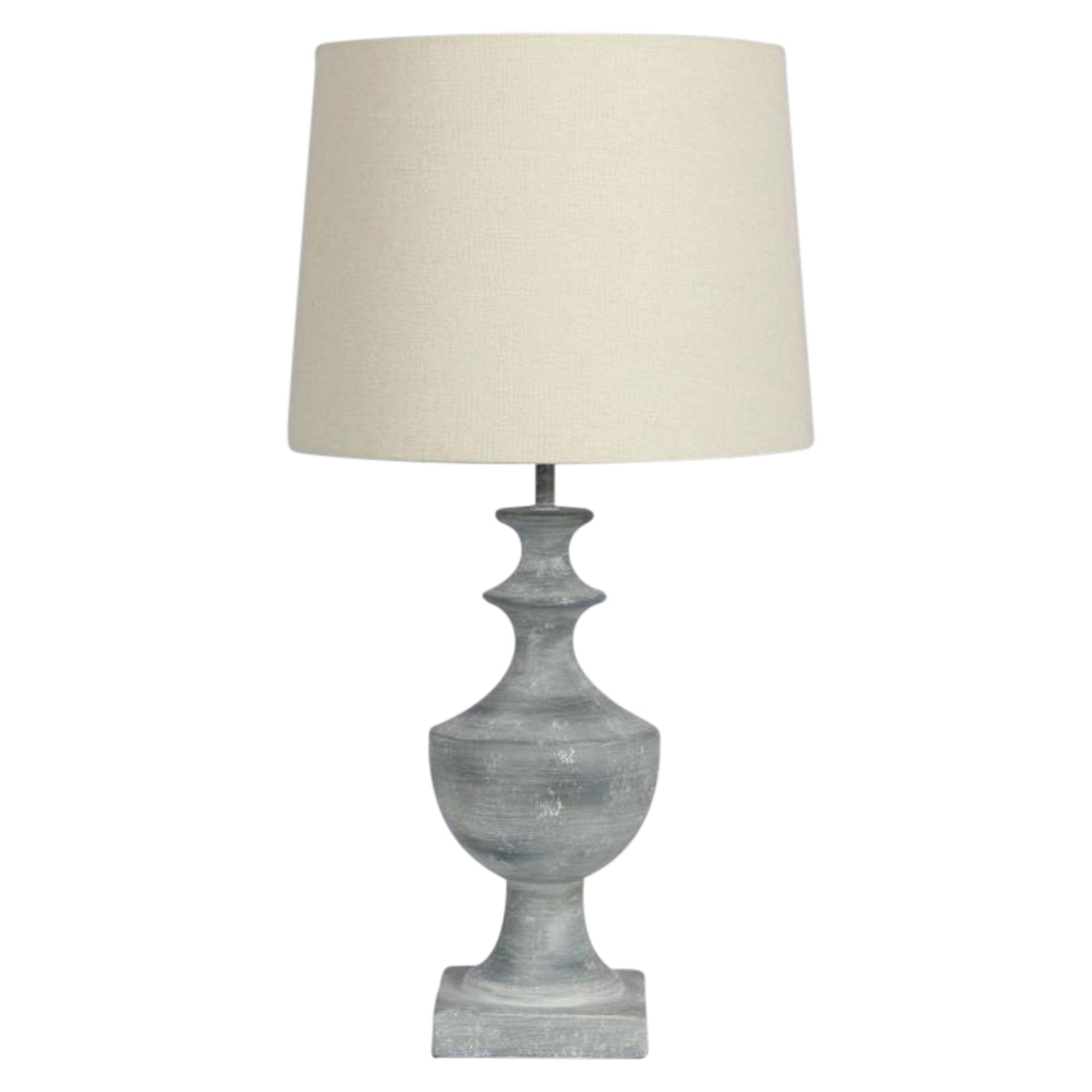 Oriel Lighting Lamp EXETER Complete Resin Table Lamp
