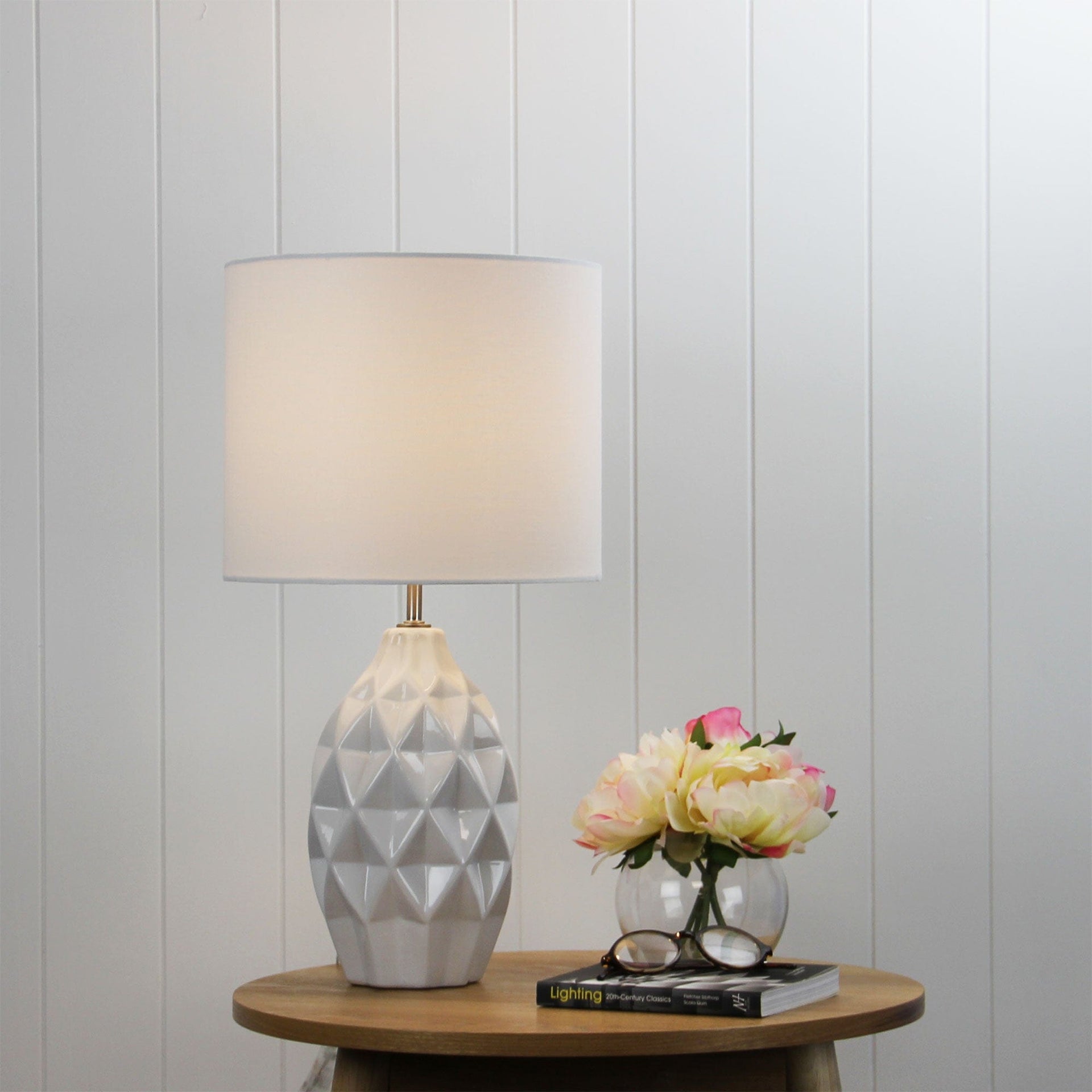 Oriel Lighting Lamp JORN Complete Ceramic Table Lamp