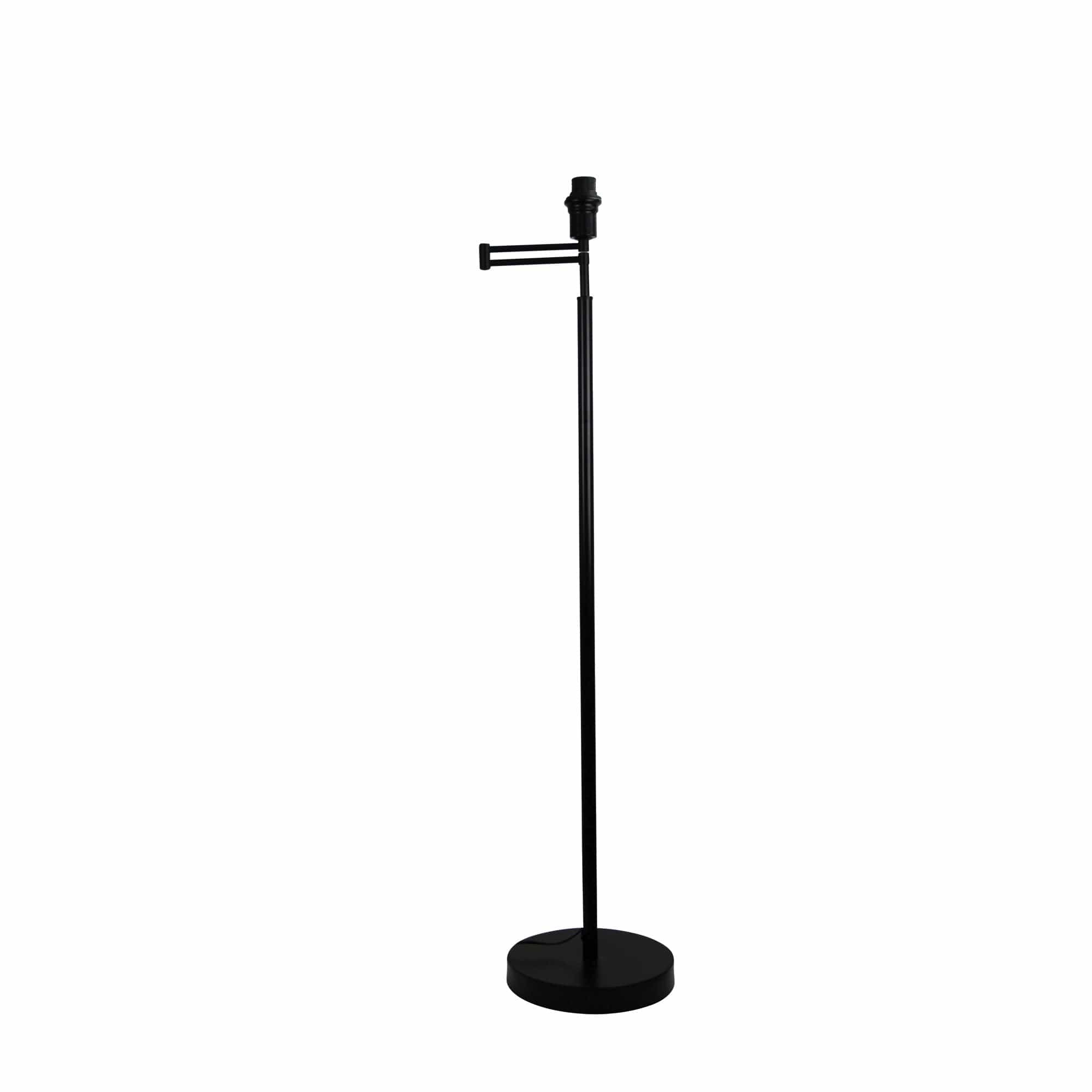 Oriel Lighting Lamp KINGSTON Swing Arm Base in Black