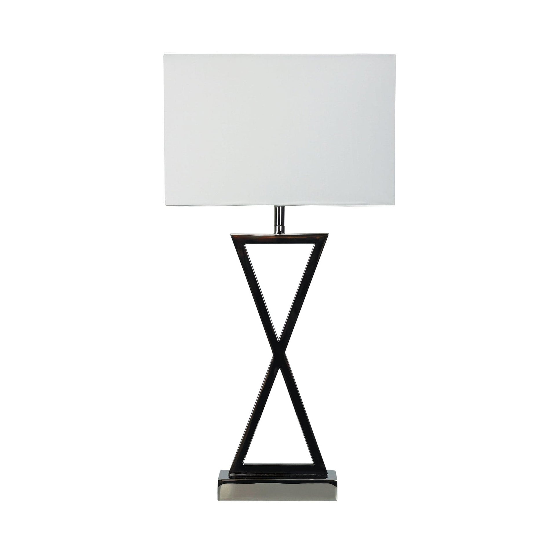Oriel Lighting Lamp KIZZ Chrome Complete Bedside Lamp