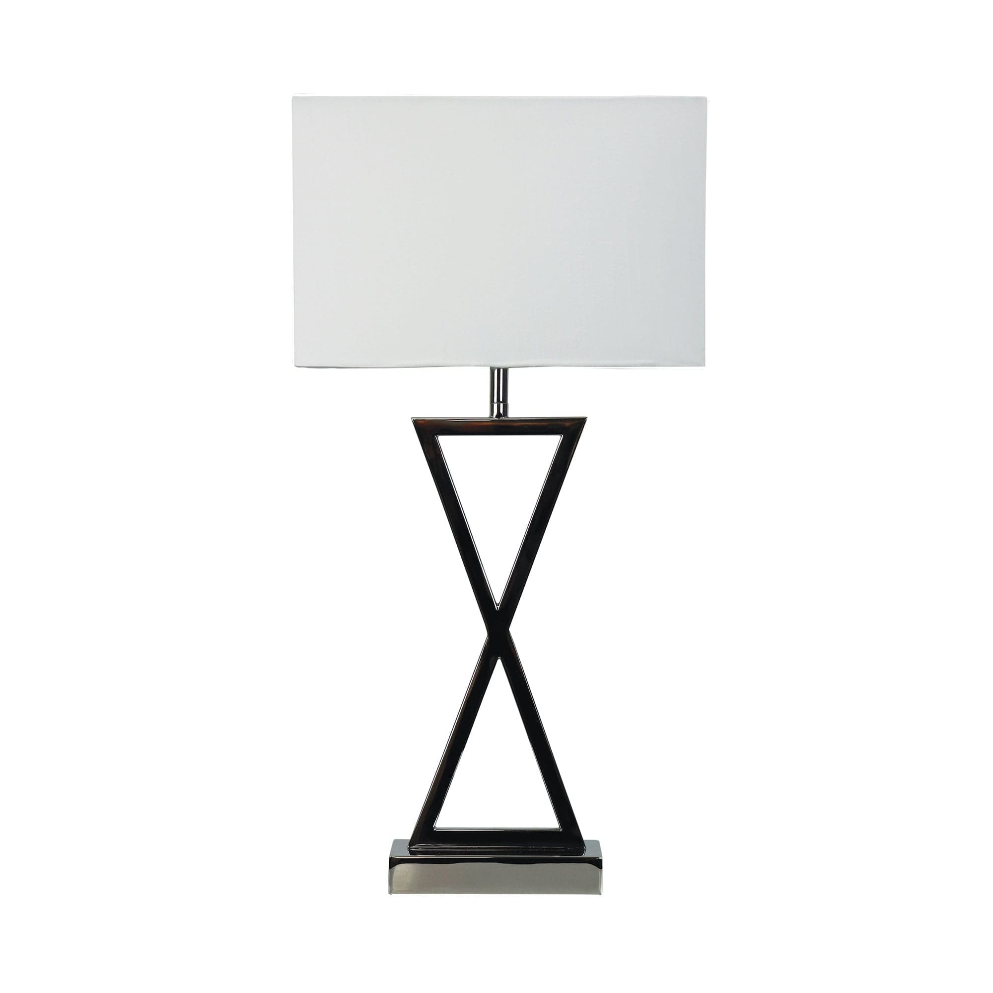 Oriel Lighting Lamp KIZZ Chrome Complete Bedside Lamp