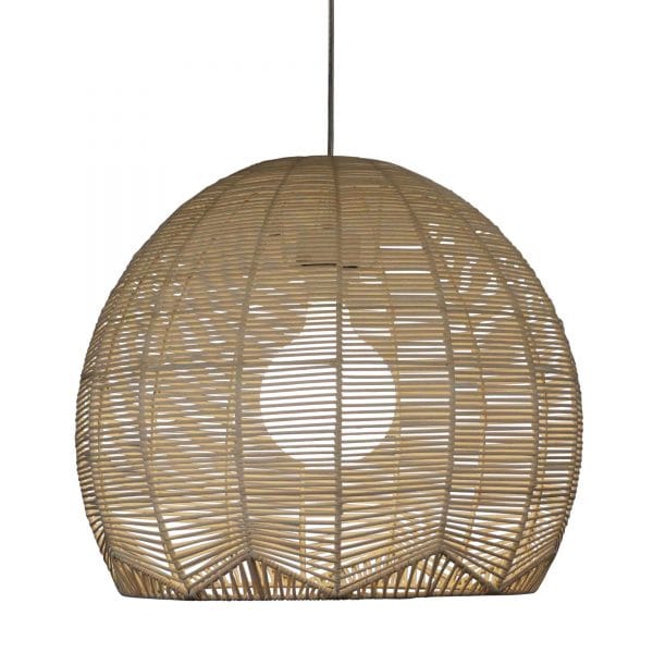 Oriel Lighting Lamp KOGA 48 Natural Rattan Cane Shade Only