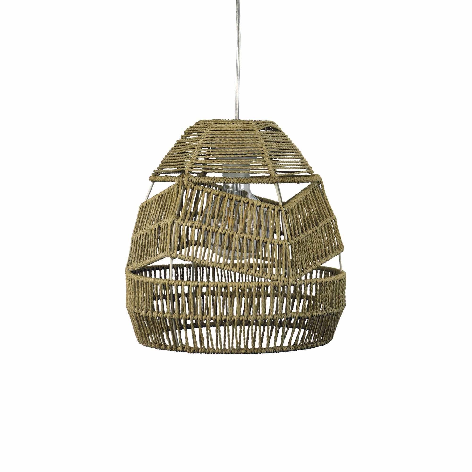 Oriel Lighting Lamp KUPANG 30 KUPANG.30 Natural String Shade