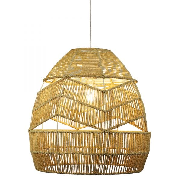 Oriel Lighting Lamp KUPANG 45 KUPANG.45 Natural String Shade