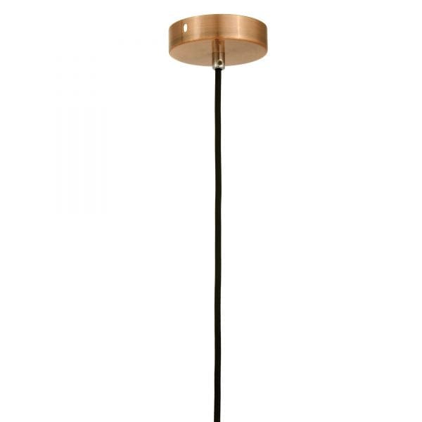 Oriel Lighting Lamp LENOX Antique Copper Geometric Urban Style Pendant