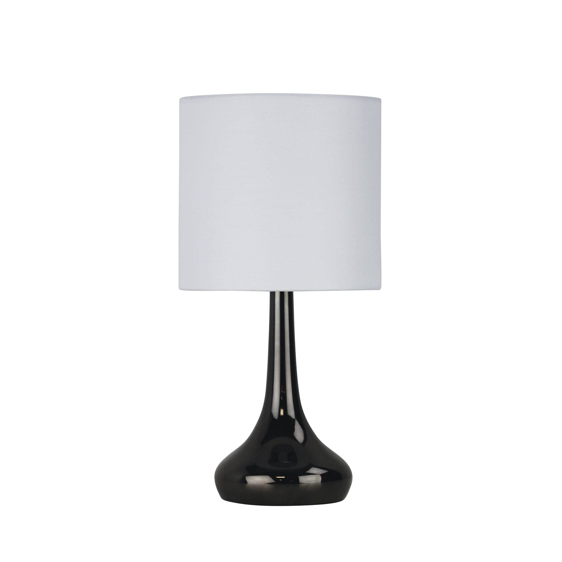 Oriel Lighting Lamp LOLA ON / OFF Touch Lamp in Gunmetal Finish