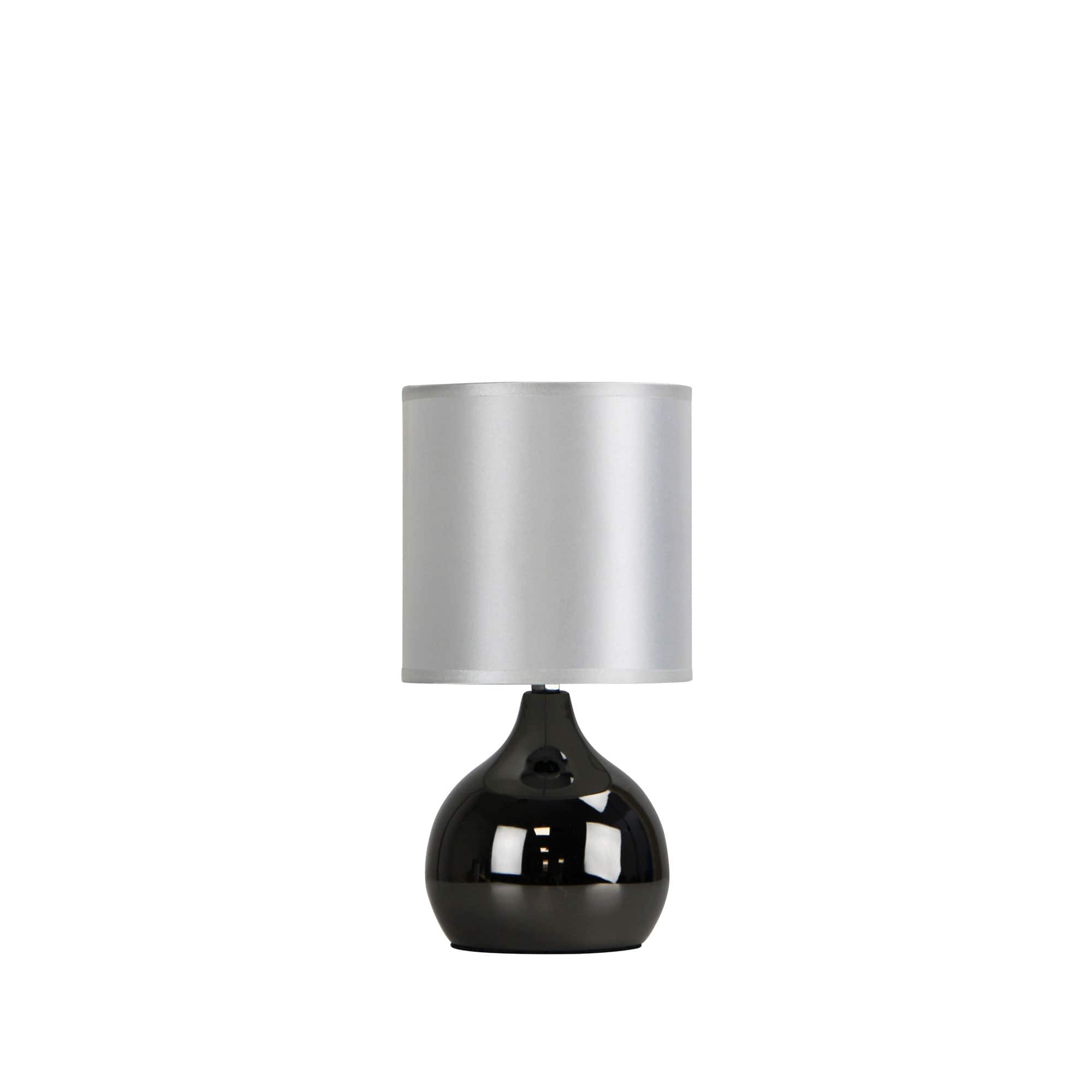 Oriel Lighting Lamp LOTTI ON / OFF Touch Lamp in Gunmetal Finish