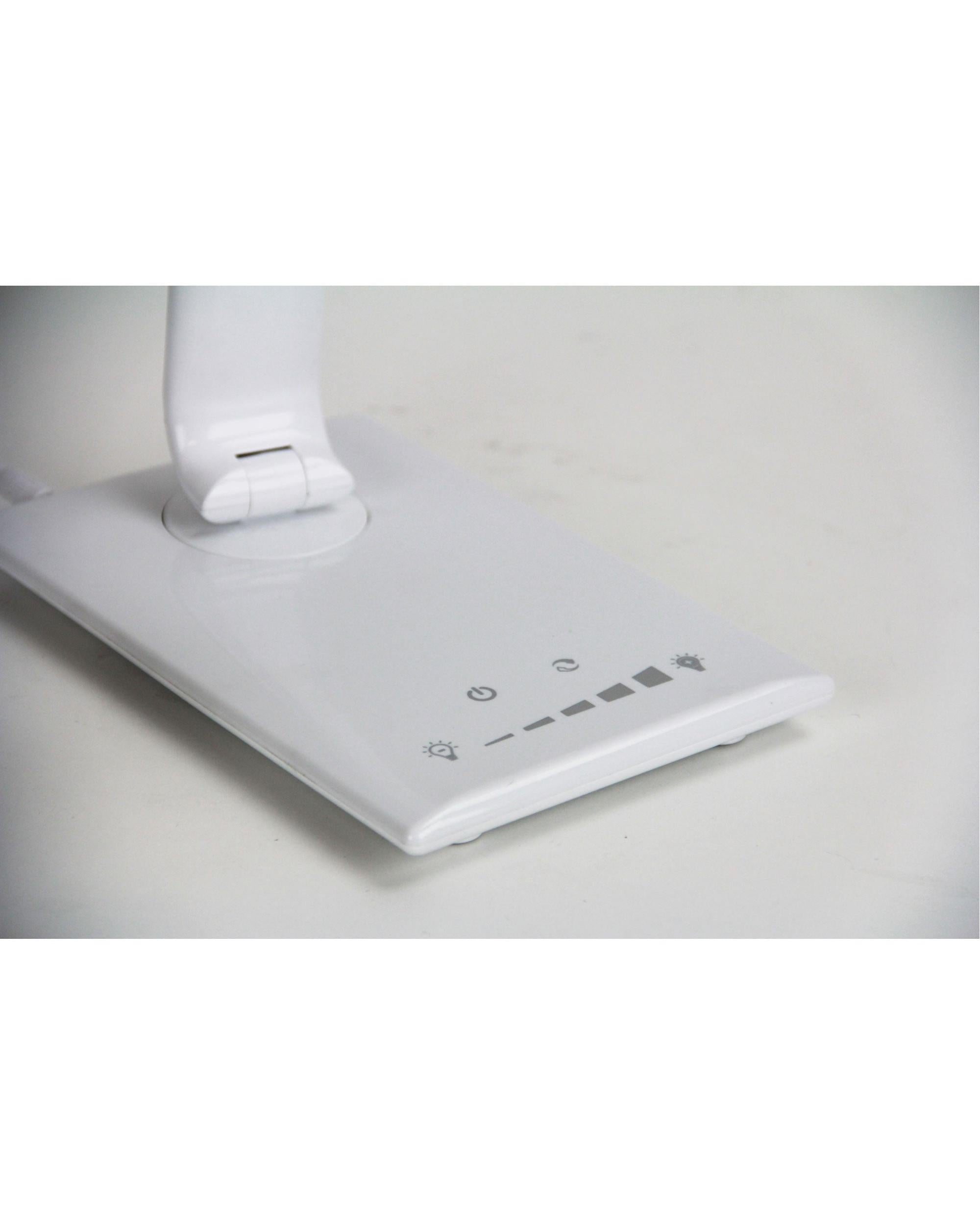 Oriel Lighting Lamp LUKE Touch Dimming LED Lamp with USB Port