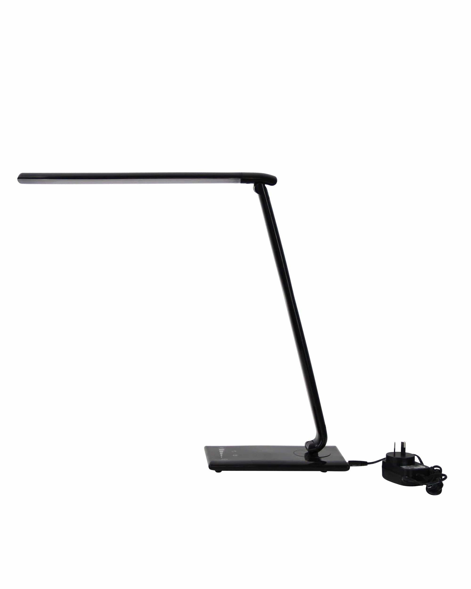 Oriel Lighting Lamp LUKE Touch Dimming LED Lamp with USB Port