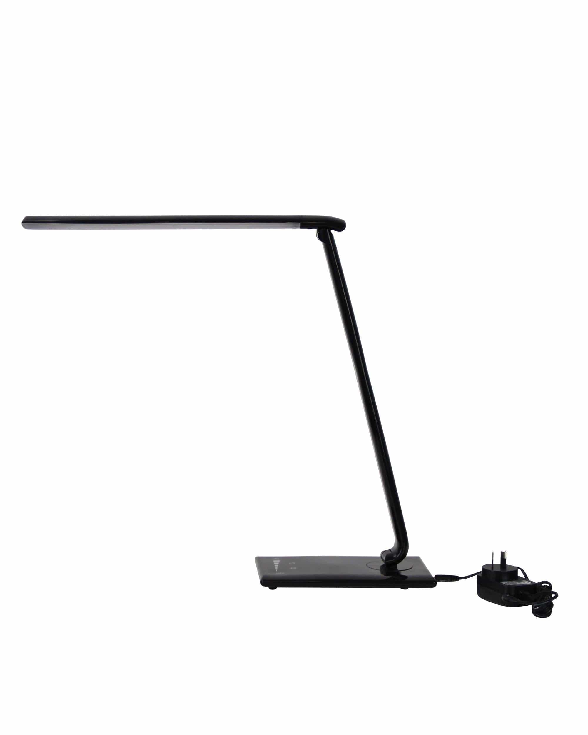 Oriel Lighting Lamp LUKE Touch Dimming LED Lamp with USB Port