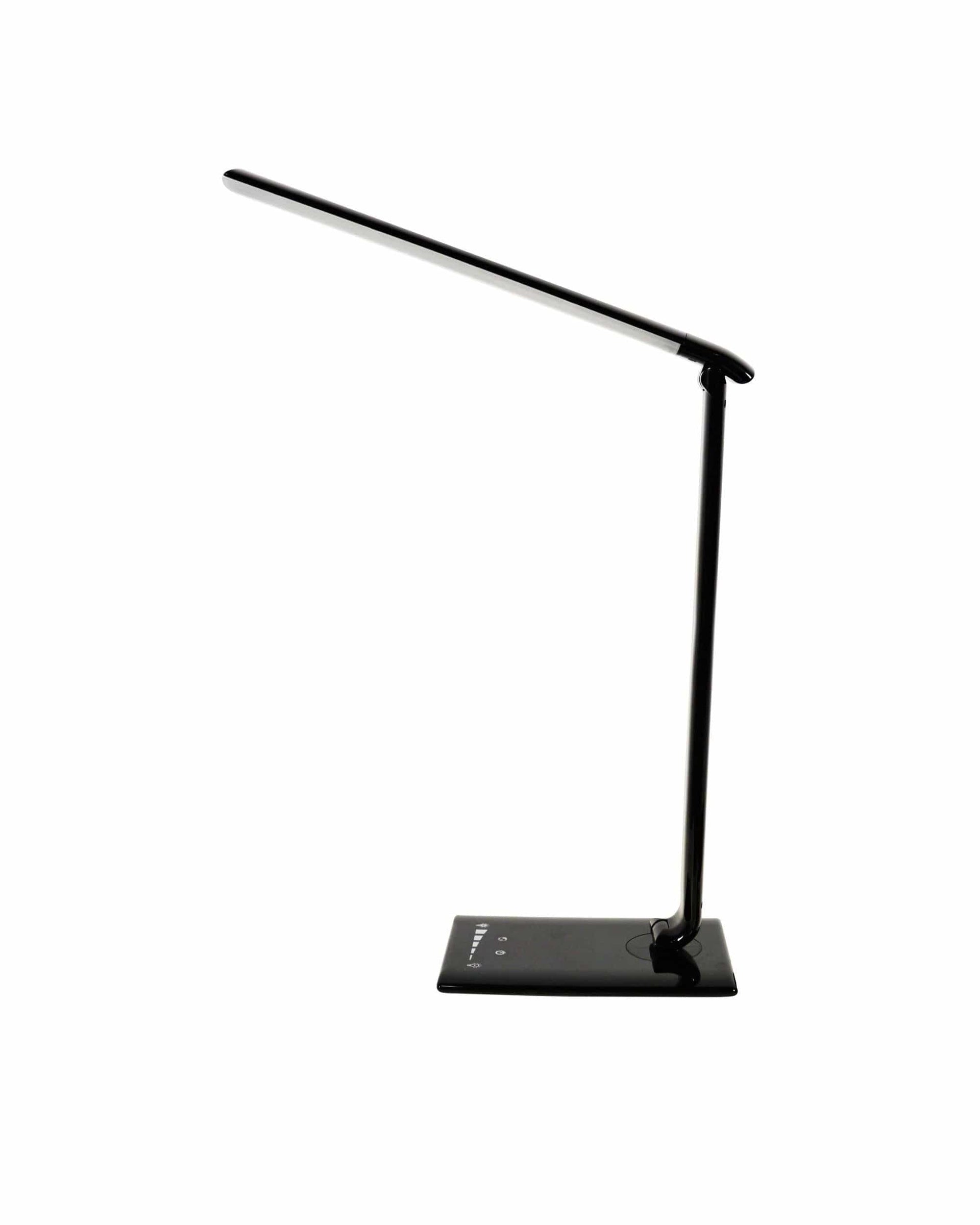 Oriel Lighting Lamp LUKE Touch Dimming LED Lamp with USB Port