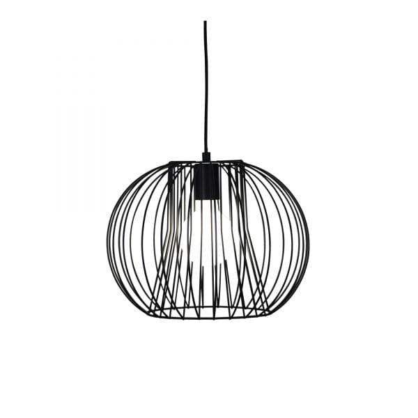 Oriel Lighting Lamp MALO.35 Black Wire Pendant