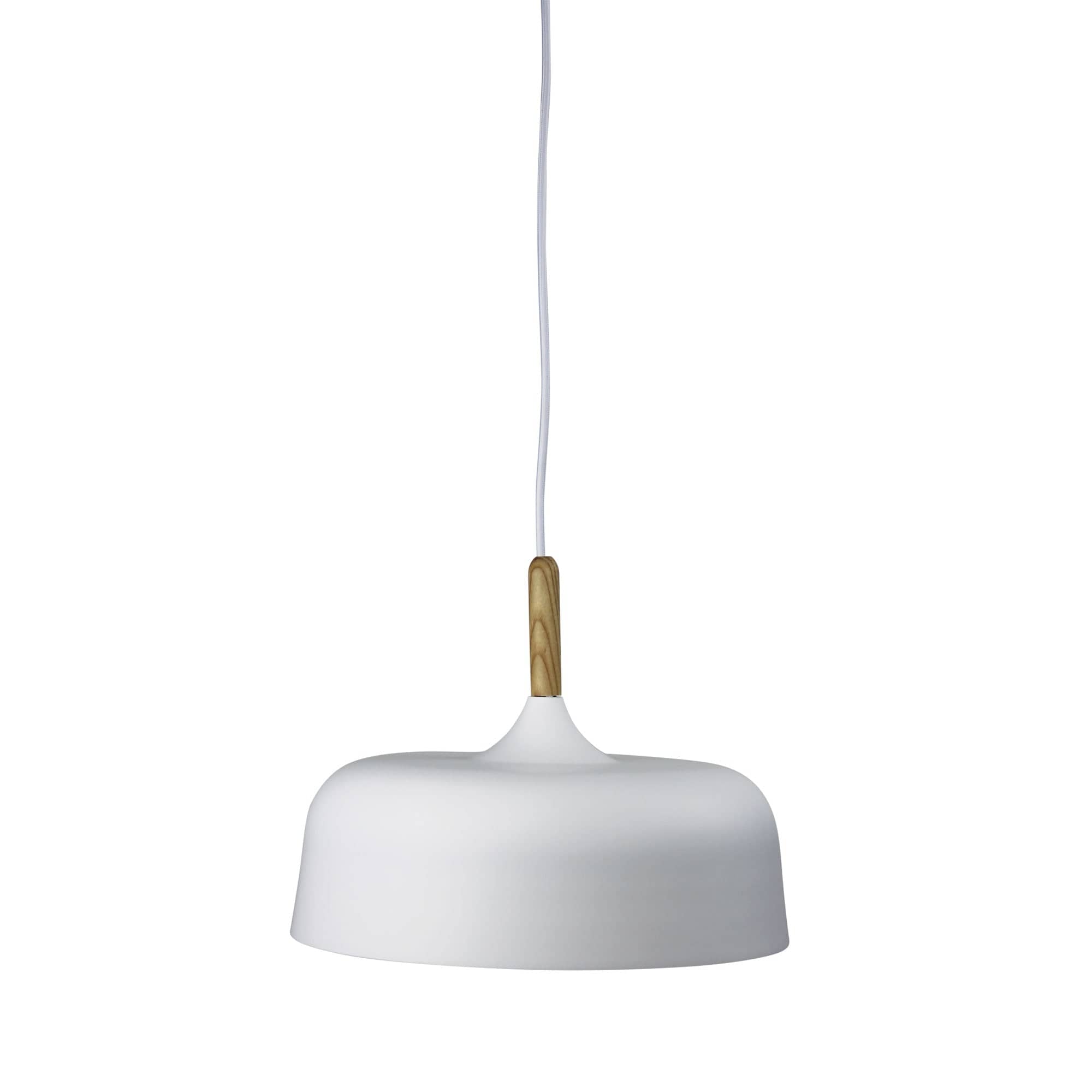 Oriel Lighting Lamp MALT.32 Urban Retro Industrial Style Pendant White