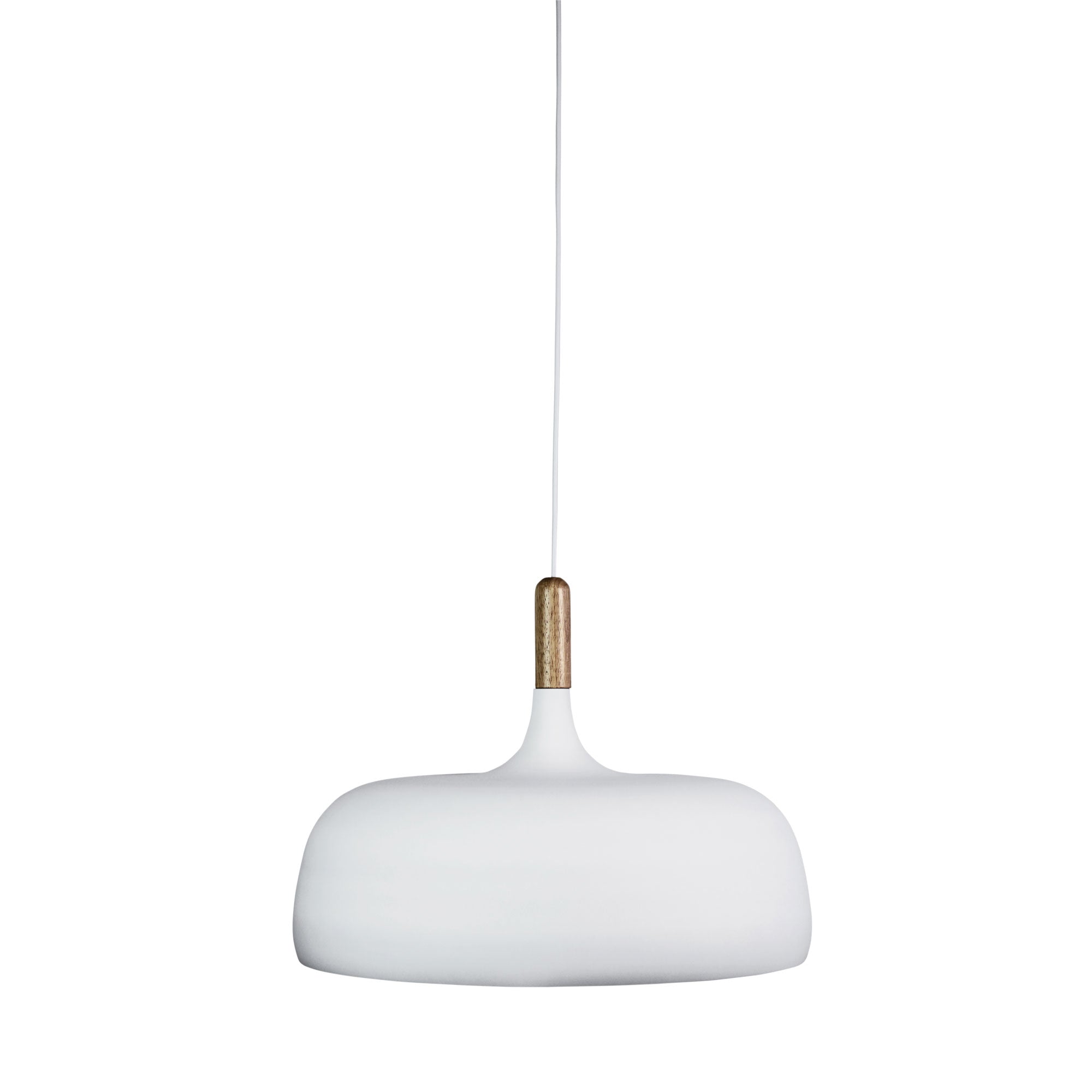 Oriel Lighting Lamp MALT.48 Urban Retro Industrial Style Pendant White
