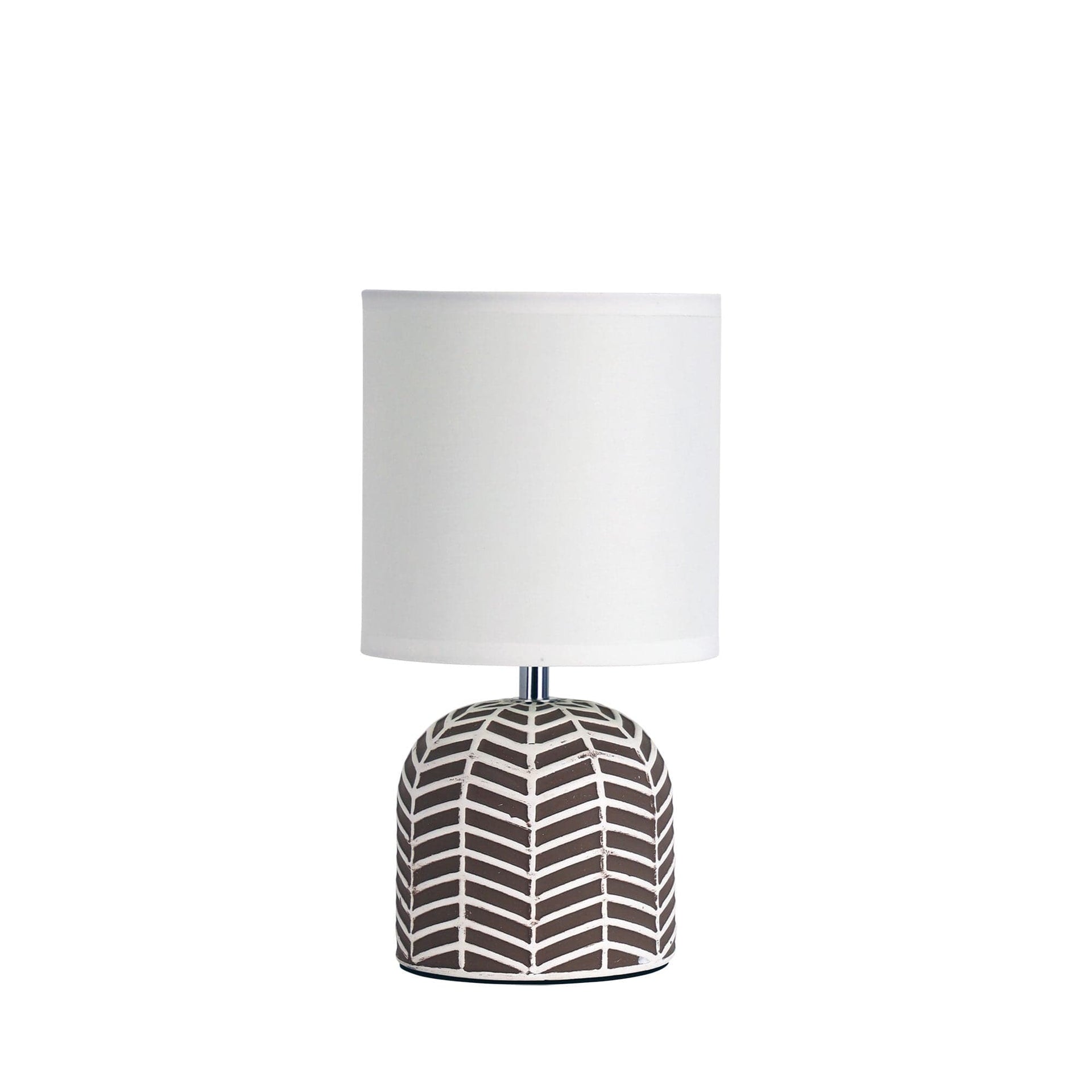 Oriel Lighting Lamp MANDY Taupe Ceramic Table Lamp