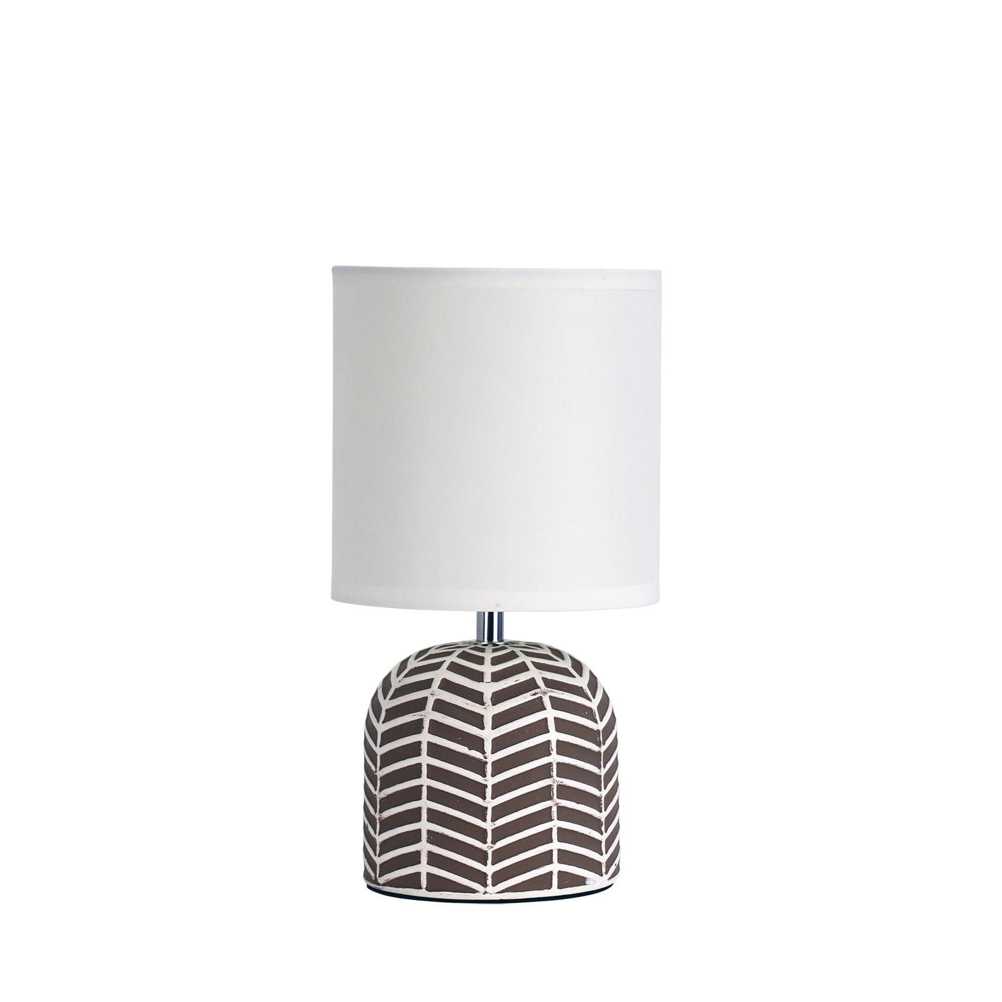 Oriel Lighting Lamp MANDY Taupe Ceramic Table Lamp