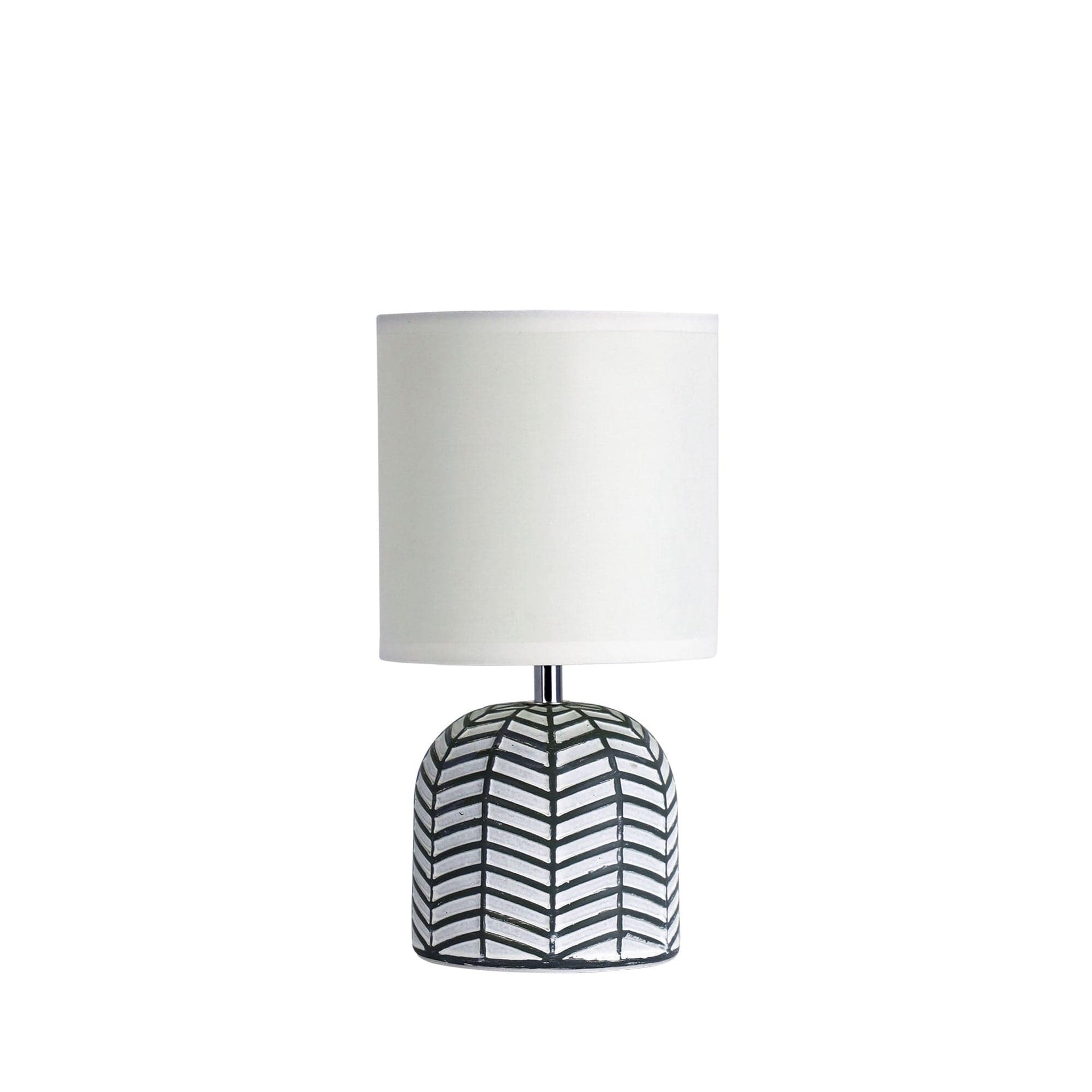 Oriel Lighting Lamp MANDY White Ceramic Table Lamp