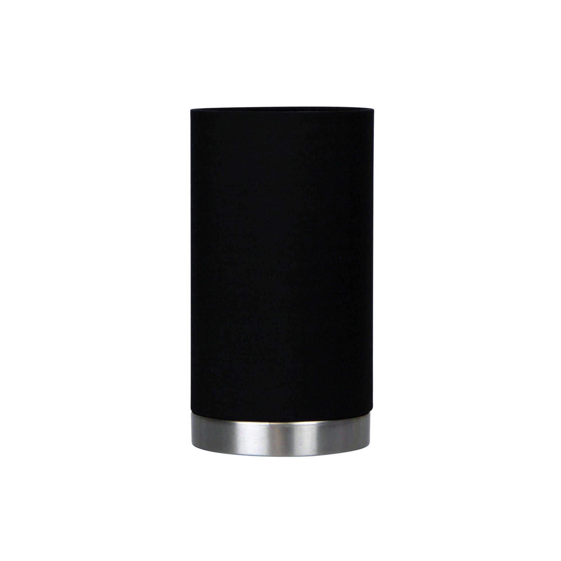 Oriel Lighting Lamp Mantel ON-OFF Touch Lamp Black Shade