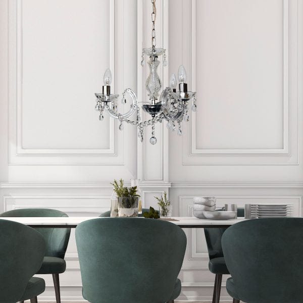 Oriel Lighting Lamp MARIE THERESE 3 LIGHT Classic Chandelier Pendant