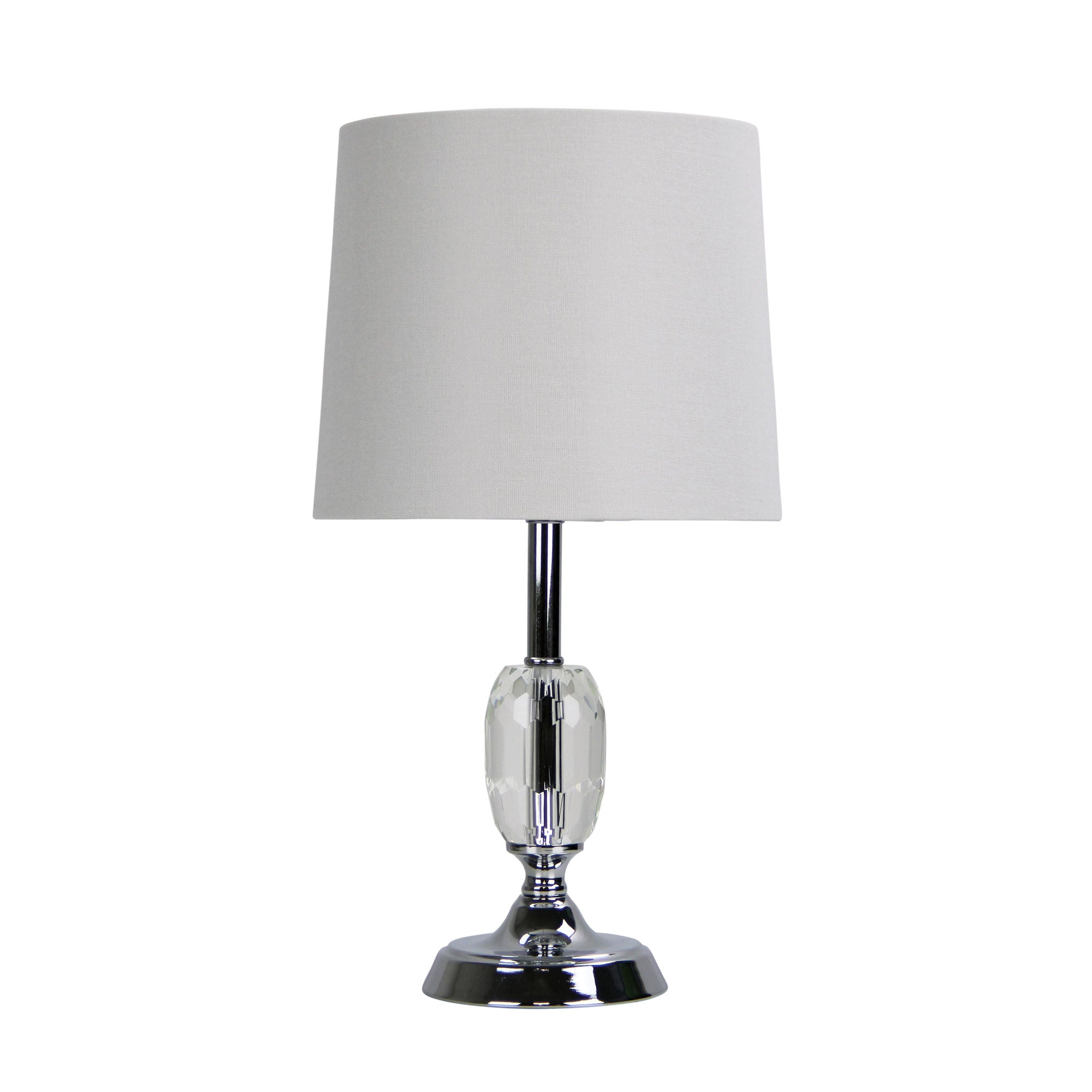 Oriel Lighting Lamp MAYA.3 Crystal and chrome complete table lamp