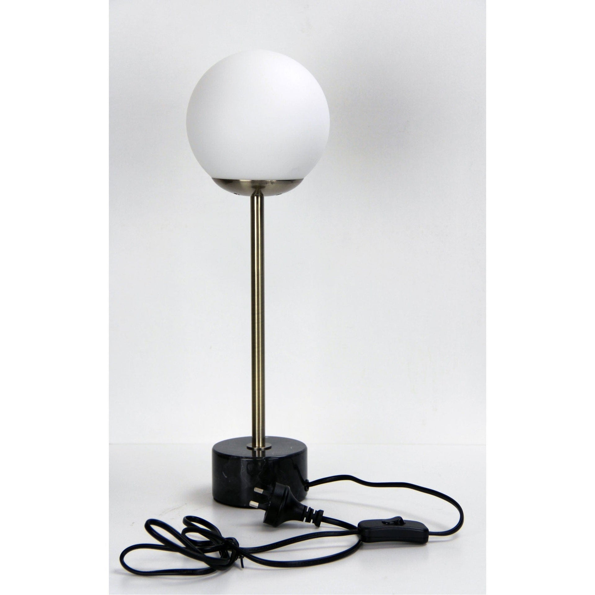 Oriel Lighting Lamp MILTON Classic Marble Art Deco Table Lamp