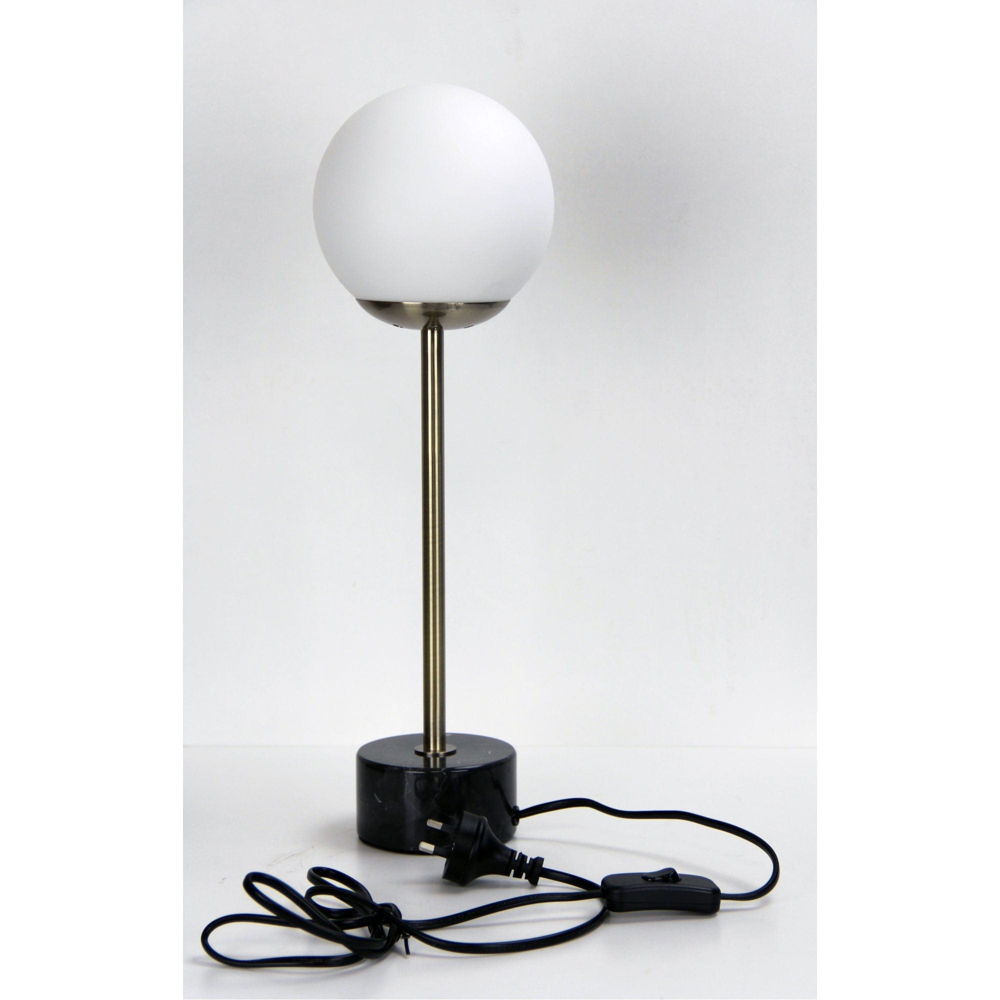 Oriel Lighting Lamp MILTON Classic Marble Art Deco Table Lamp