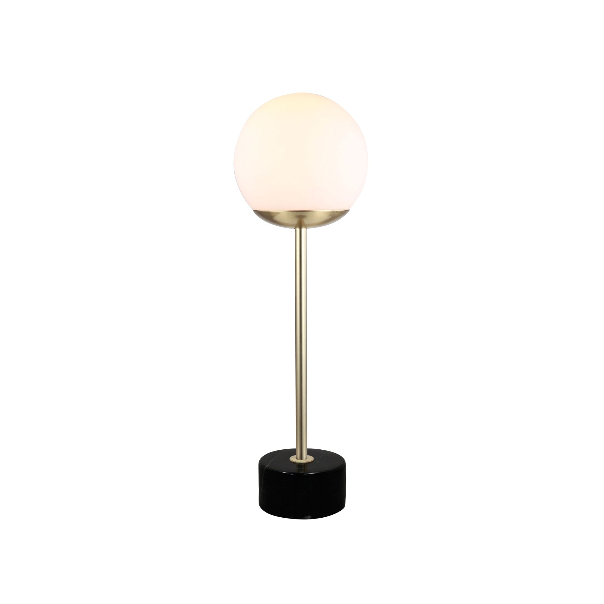 Oriel Lighting Lamp MILTON Classic Marble Art Deco Table Lamp