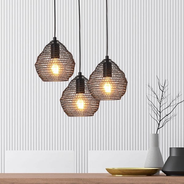 Oriel Lighting Lamp MUDAG SMALL Small Meshique Mesh
