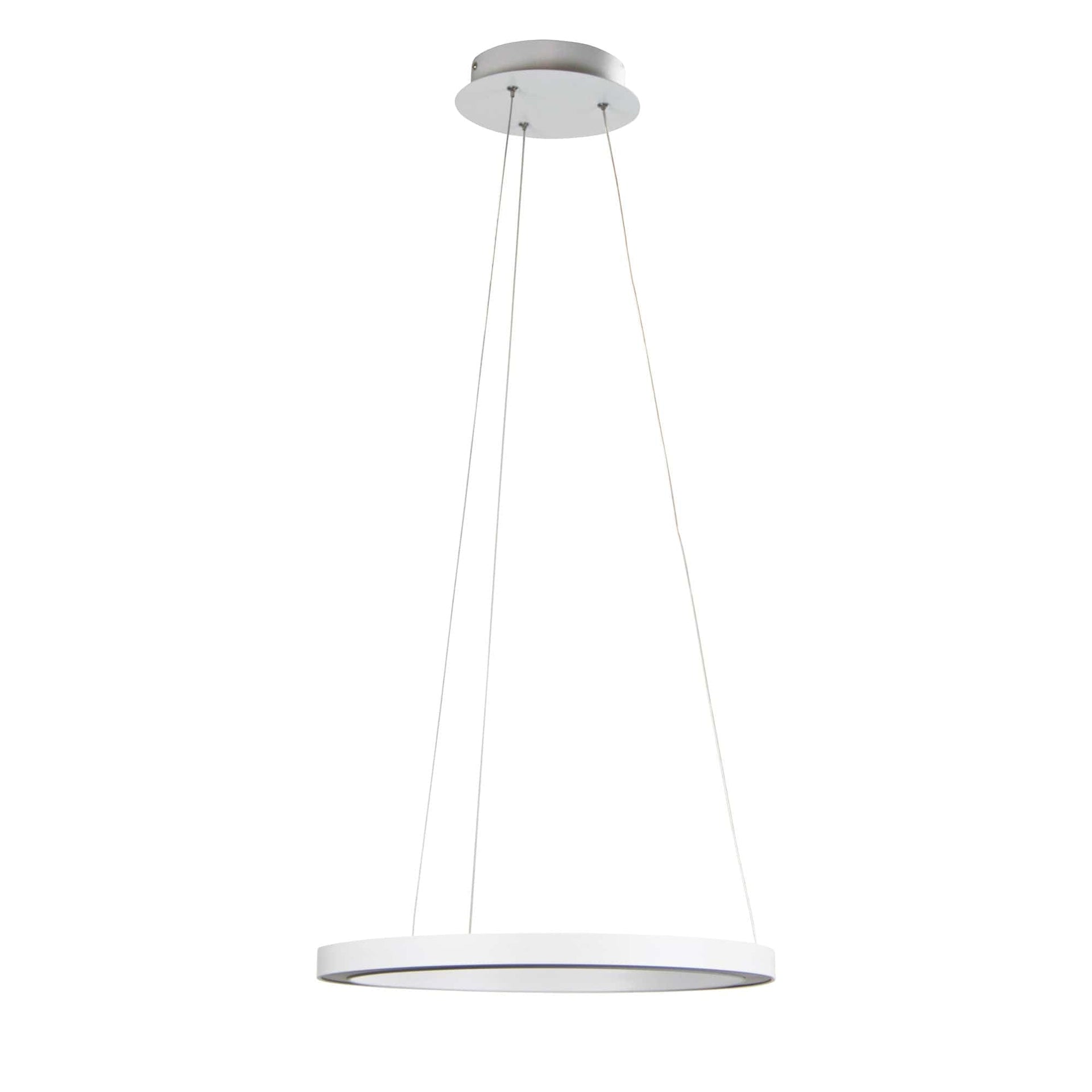 Oriel Lighting Lamp NEBULA.40 Modern LED Halo Pendant White