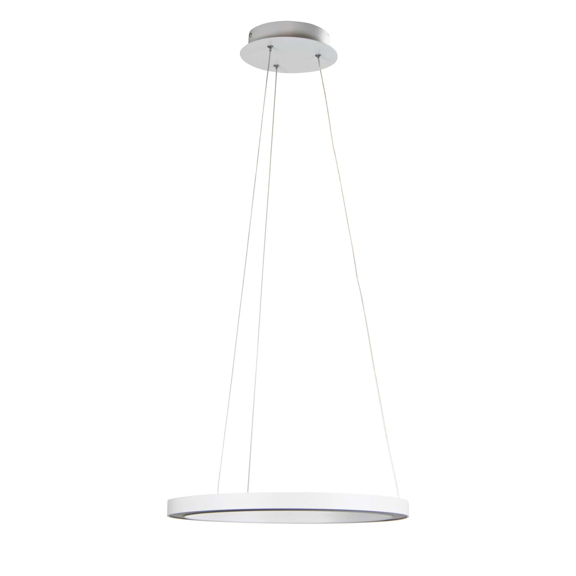 Oriel Lighting Lamp NEBULA.40 Modern LED Halo Pendant White