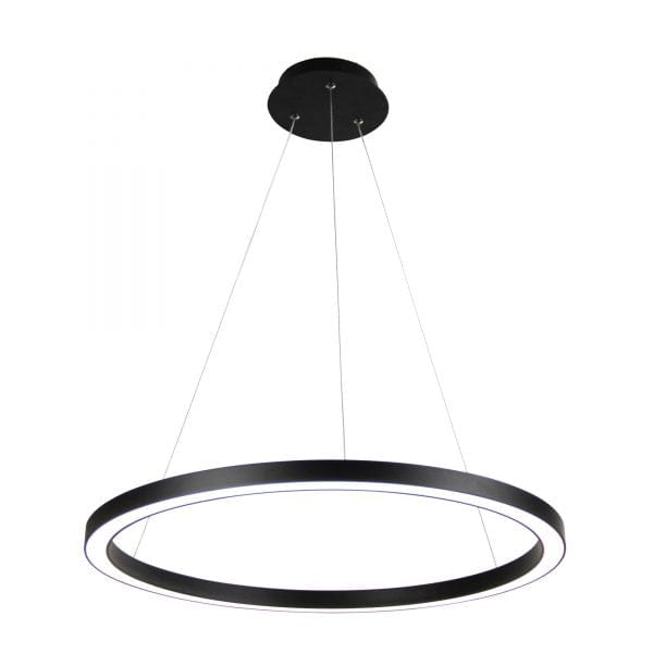 Oriel Lighting Lamp NEBULA.60 Modern LED Halo Pendant Black