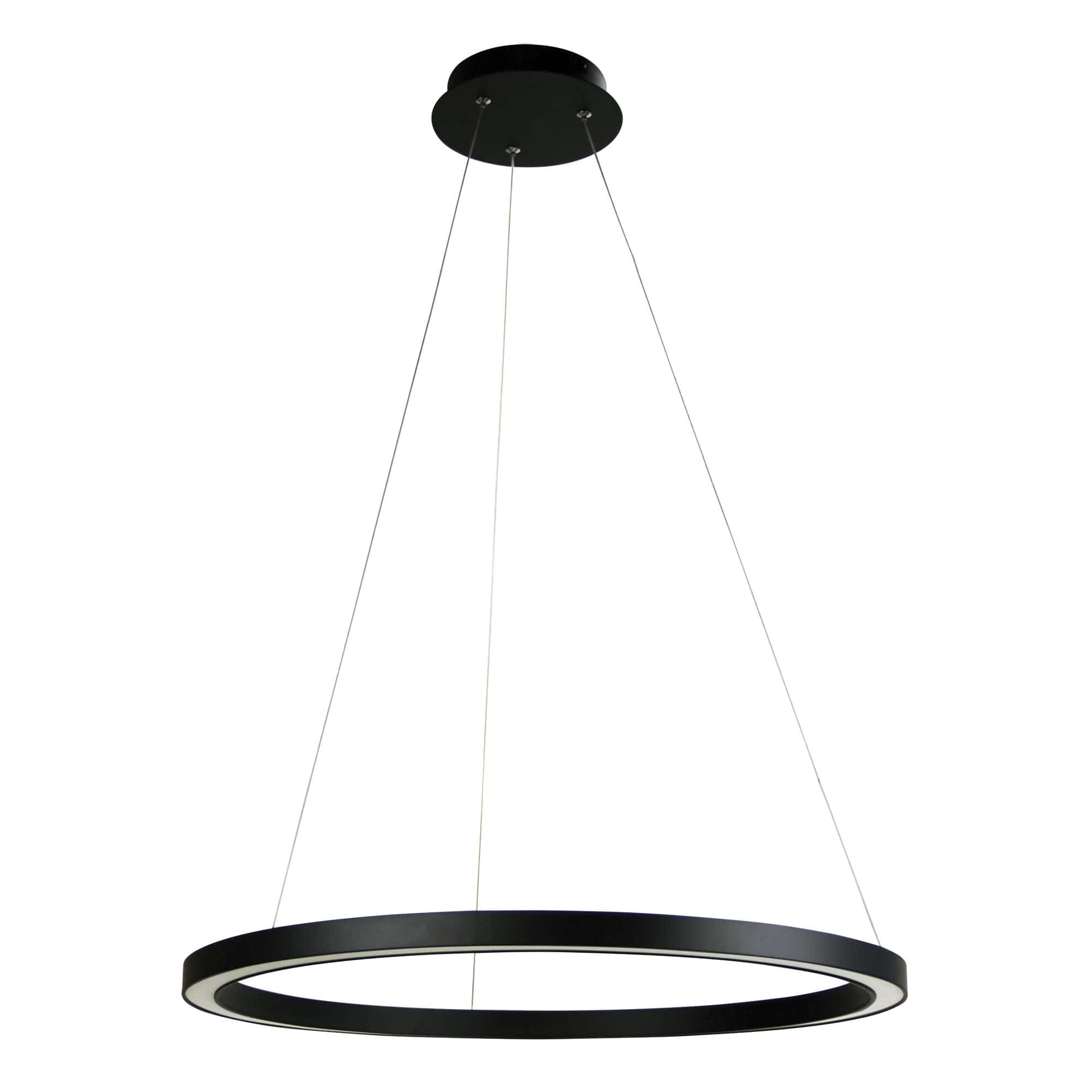 Oriel Lighting Lamp NEBULA.60 Modern LED Halo Pendant Black