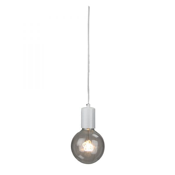 Oriel Lighting Lamp POP Single Drop 2m E27 Suspension White