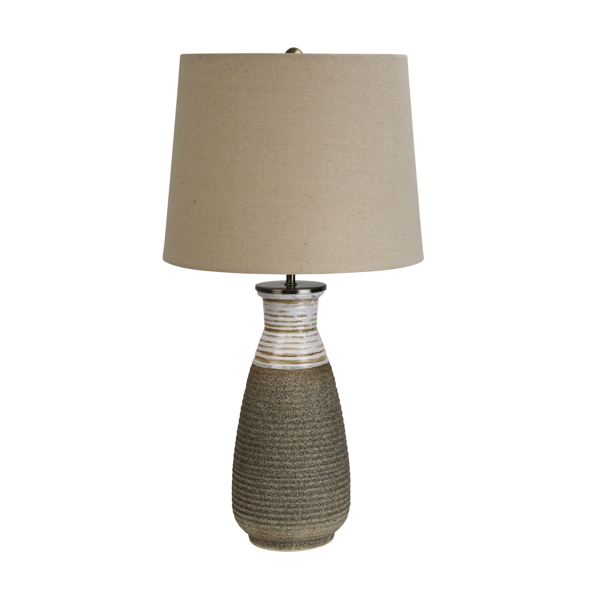 Oriel Lighting Lamp POTTON Complete Table Lamp