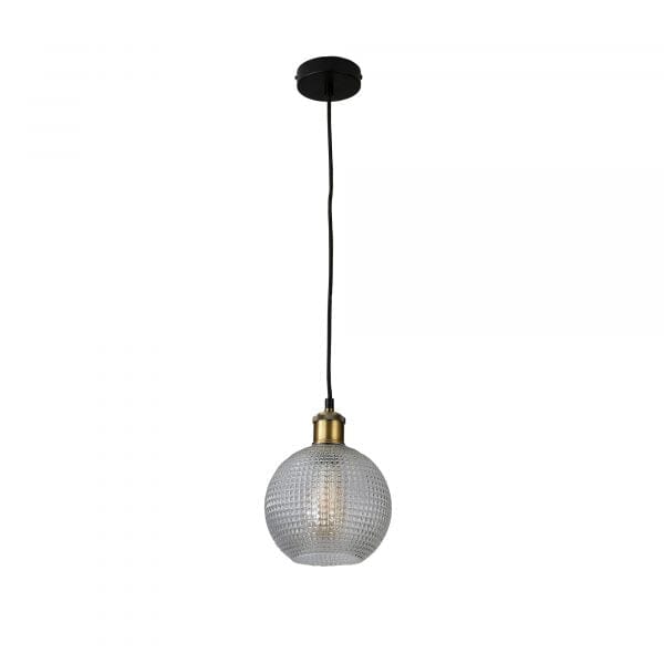 Oriel Lighting Lamp RAFFY Retro Styled Glass Pendant