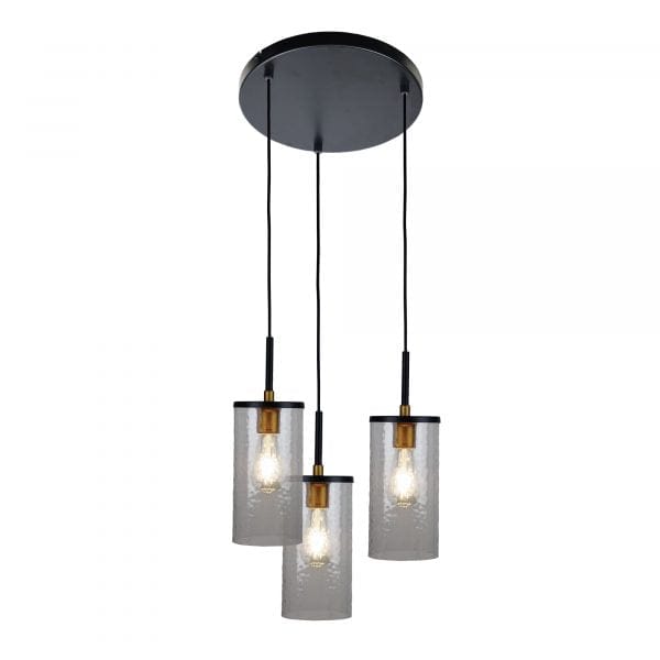 Oriel Lighting Lamp RAYMONT 3 Light Multi Drop Pendant