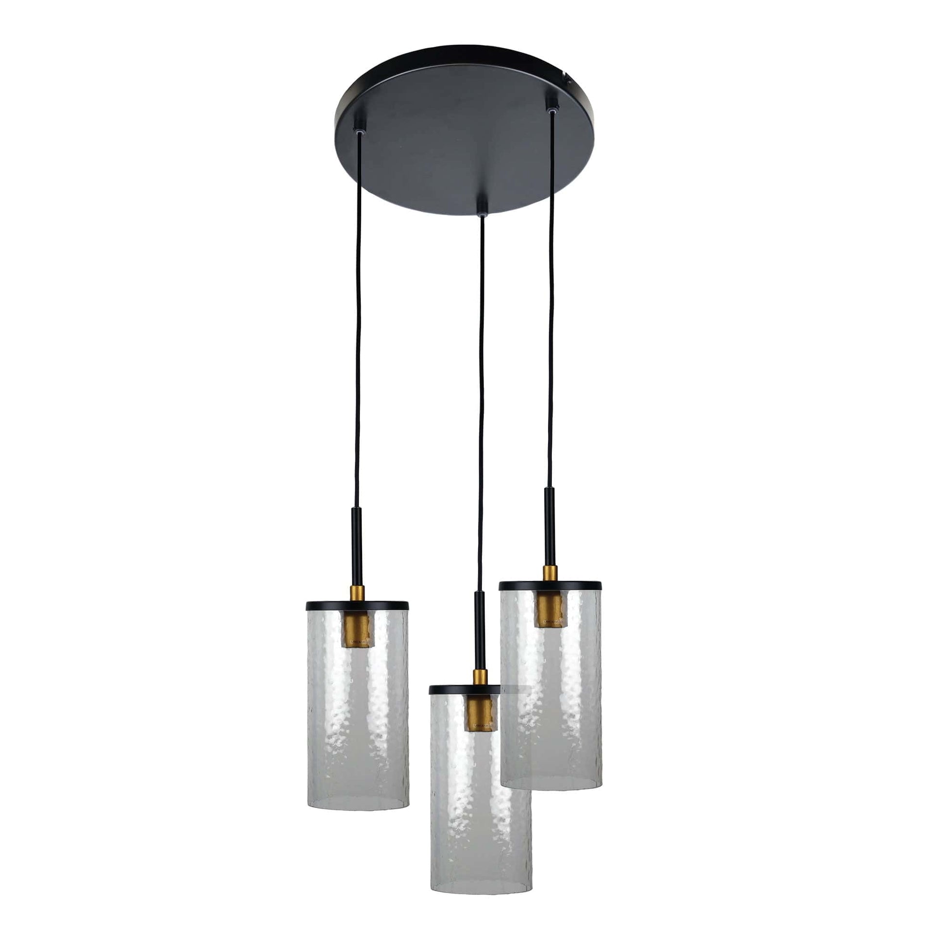 Oriel Lighting Lamp RAYMONT 3 Light Multi Drop Pendant