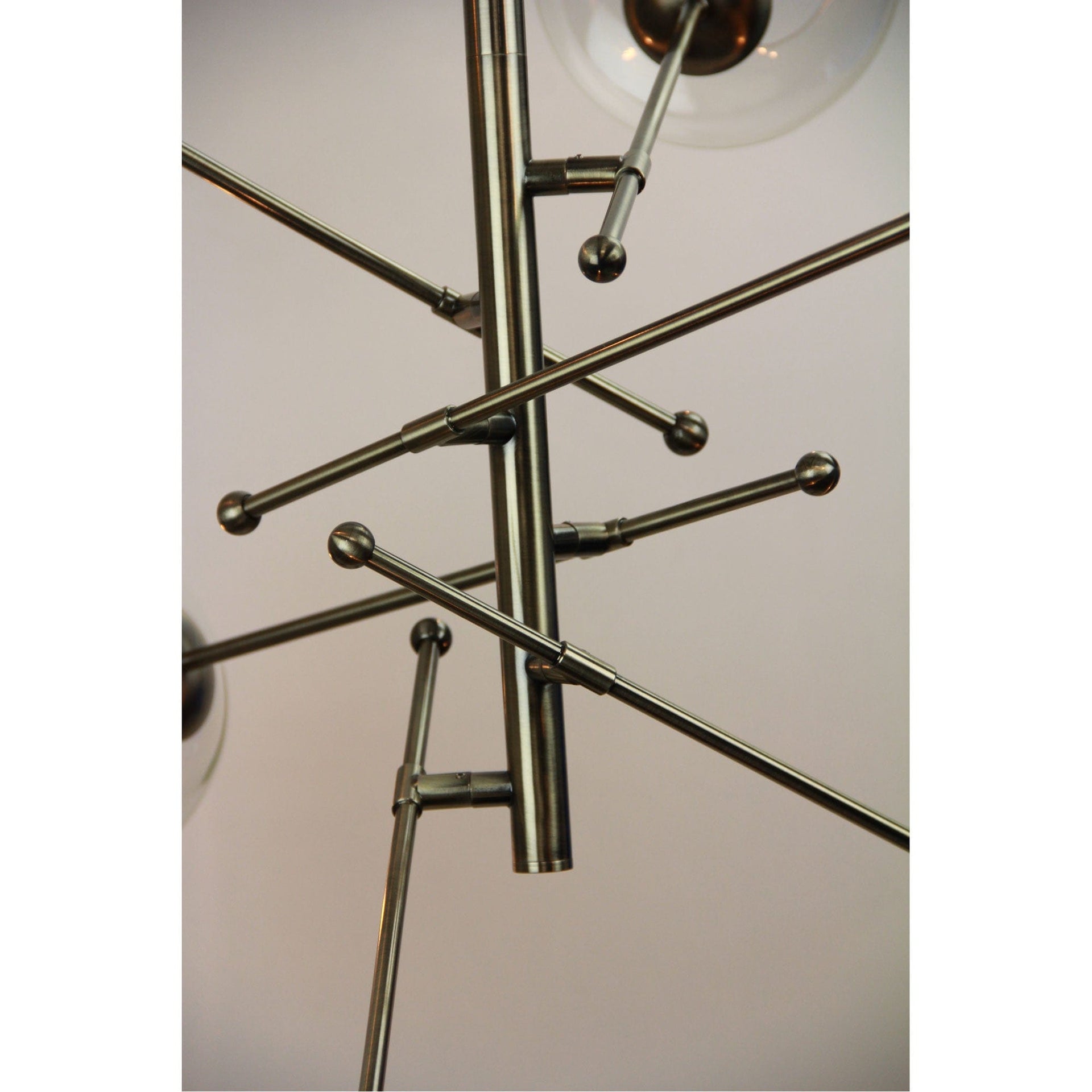 Oriel Lighting Lamp RIPLEY.6 6-Light Satellite Pendant Antique Brass