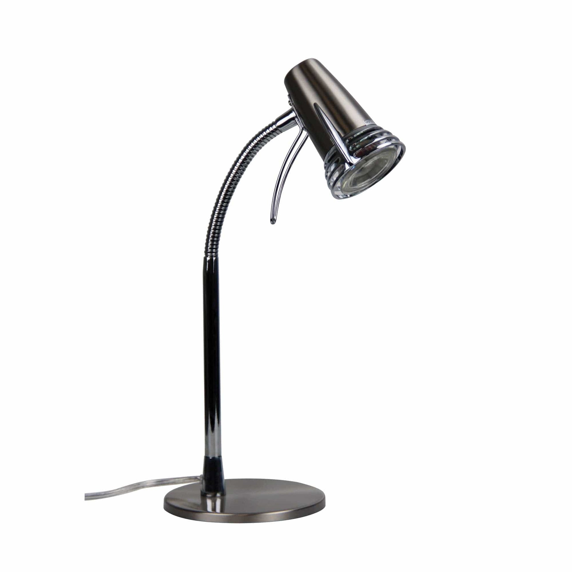 Oriel Lighting Lamp SCOOT Compact LED Task Lamp Brushed Chrome