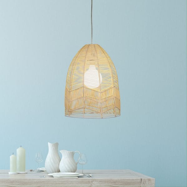 Oriel Lighting Lamp SERANG 35 Natural Cane Pendant Shade Only