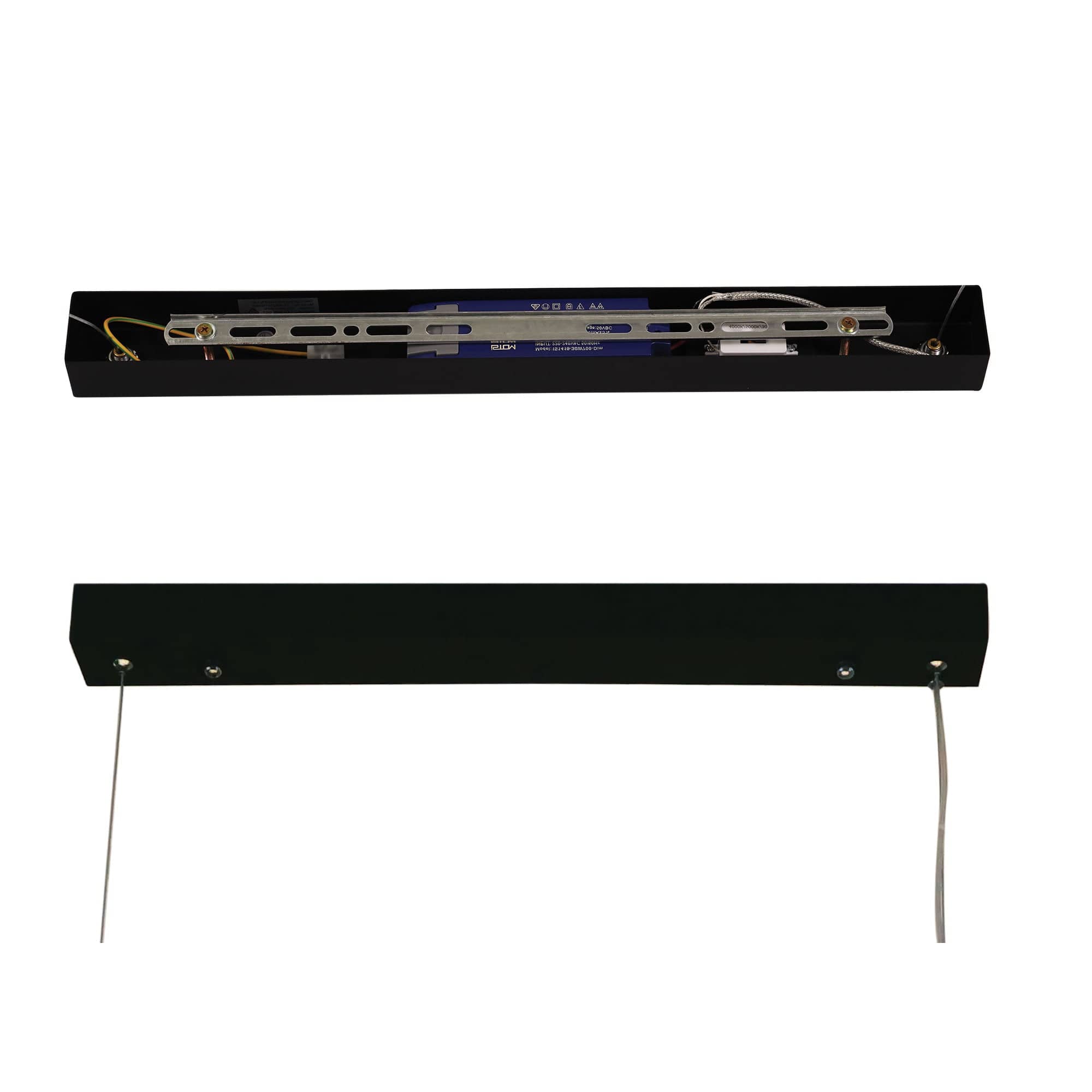 Oriel Lighting Lamp SHARD.1500 CCT Slimline LED Pendant Black