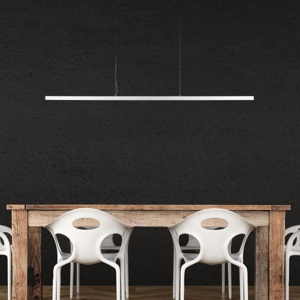 Oriel Lighting Lamp SHARD.1500 CCT Slimline LED Pendant White